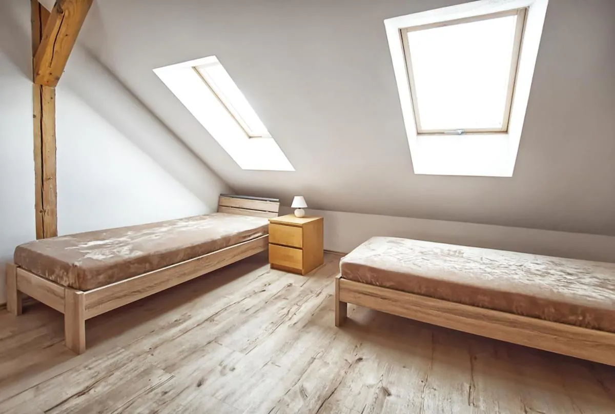 Bed in Nice accommodation in Mikulov