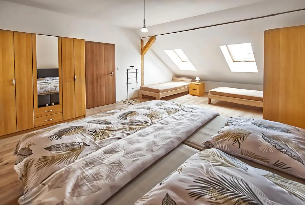 Bed in Nice accommodation in Mikulov