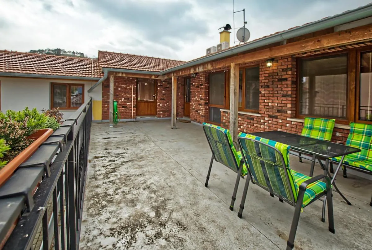 Balcony/Terrace in Nice accommodation in Mikulov