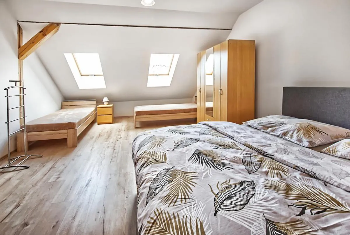 Bed in Nice accommodation in Mikulov