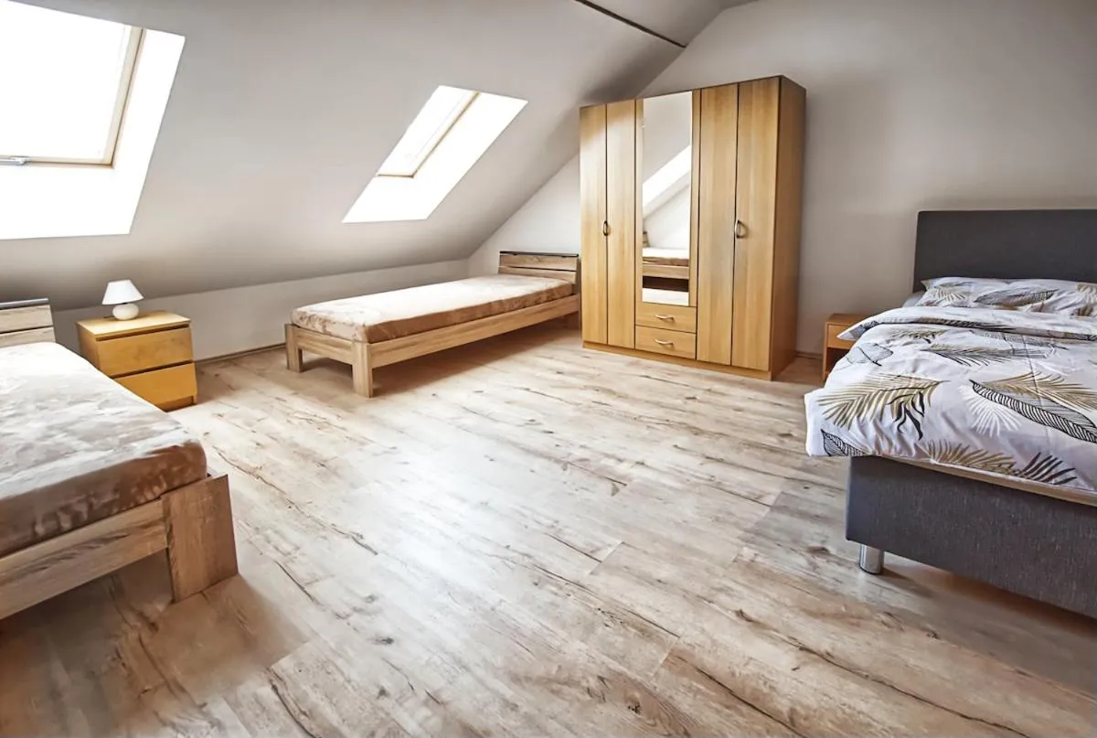 Bed in Nice accommodation in Mikulov
