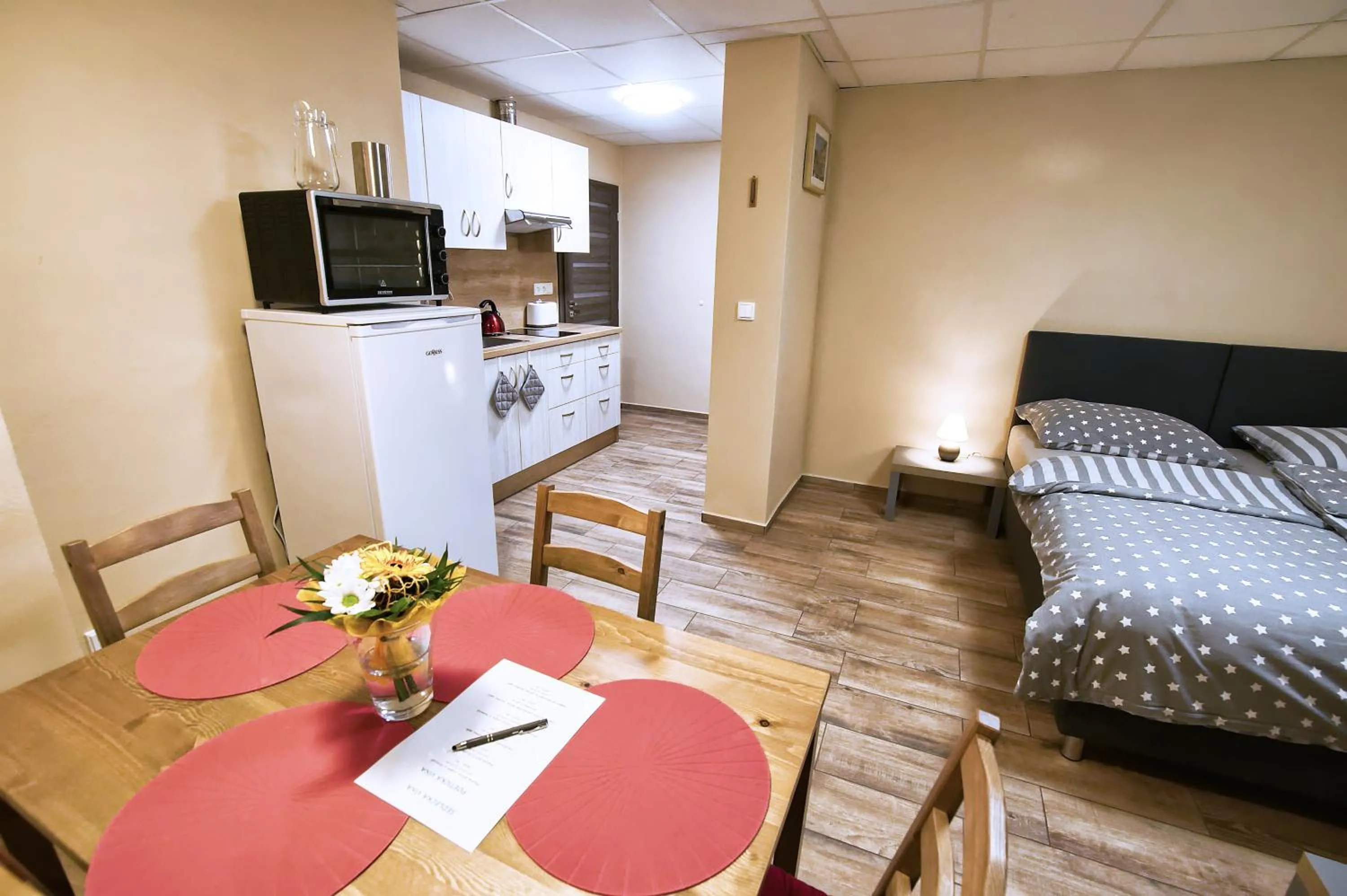 Bed in Nice accommodation in Mikulov