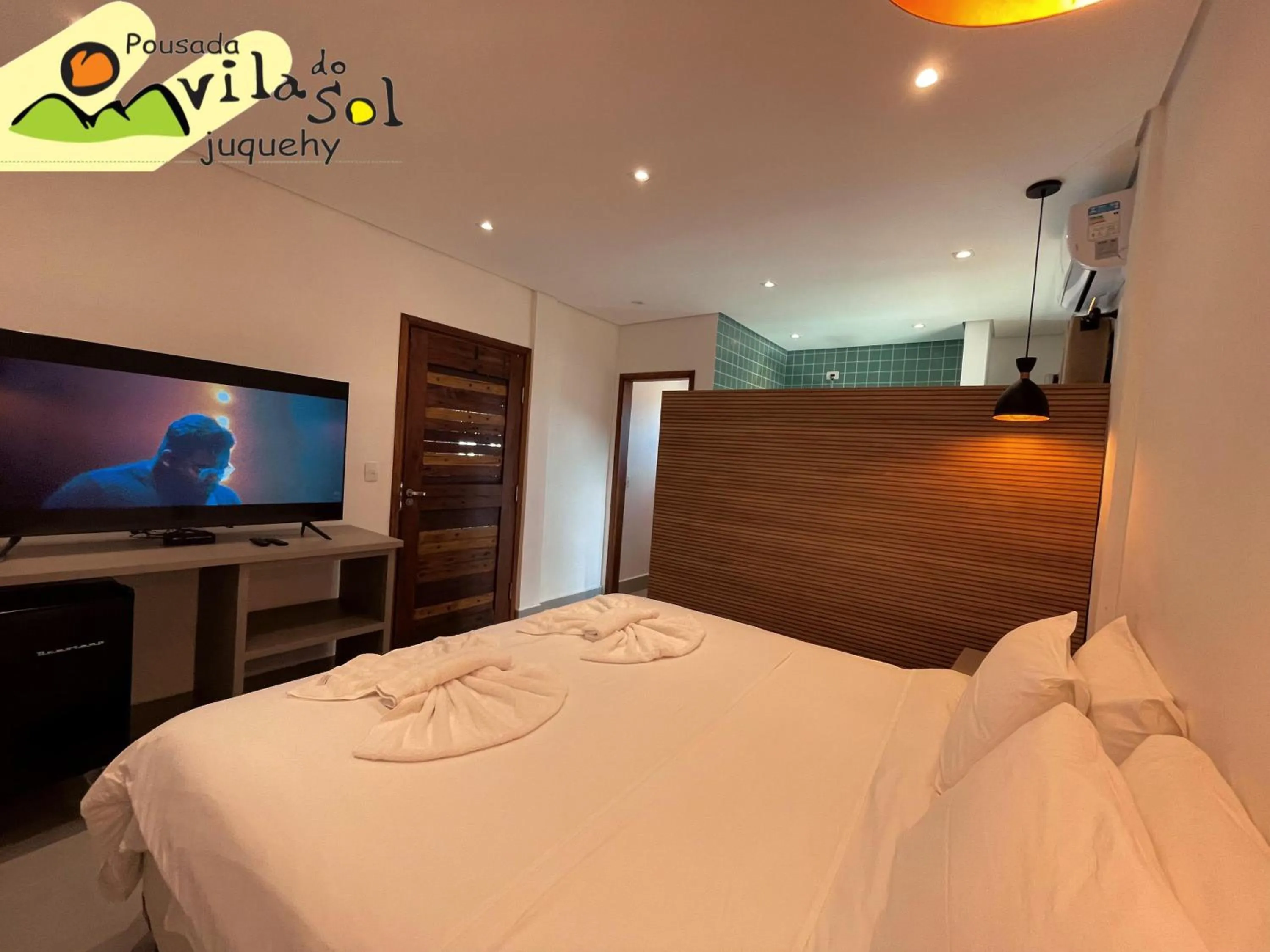 Bed in Pousada Vila do Sol Juquehy