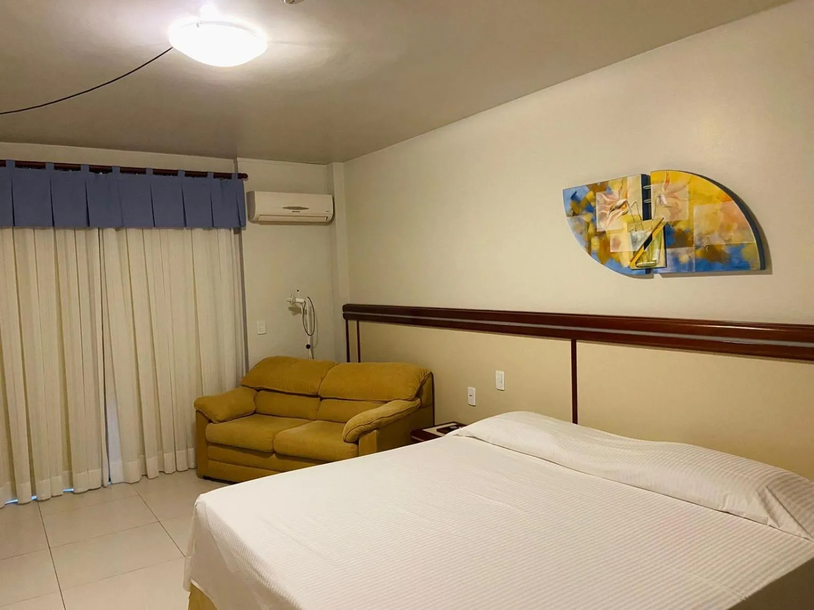 Bed in Hotel Águas Claras