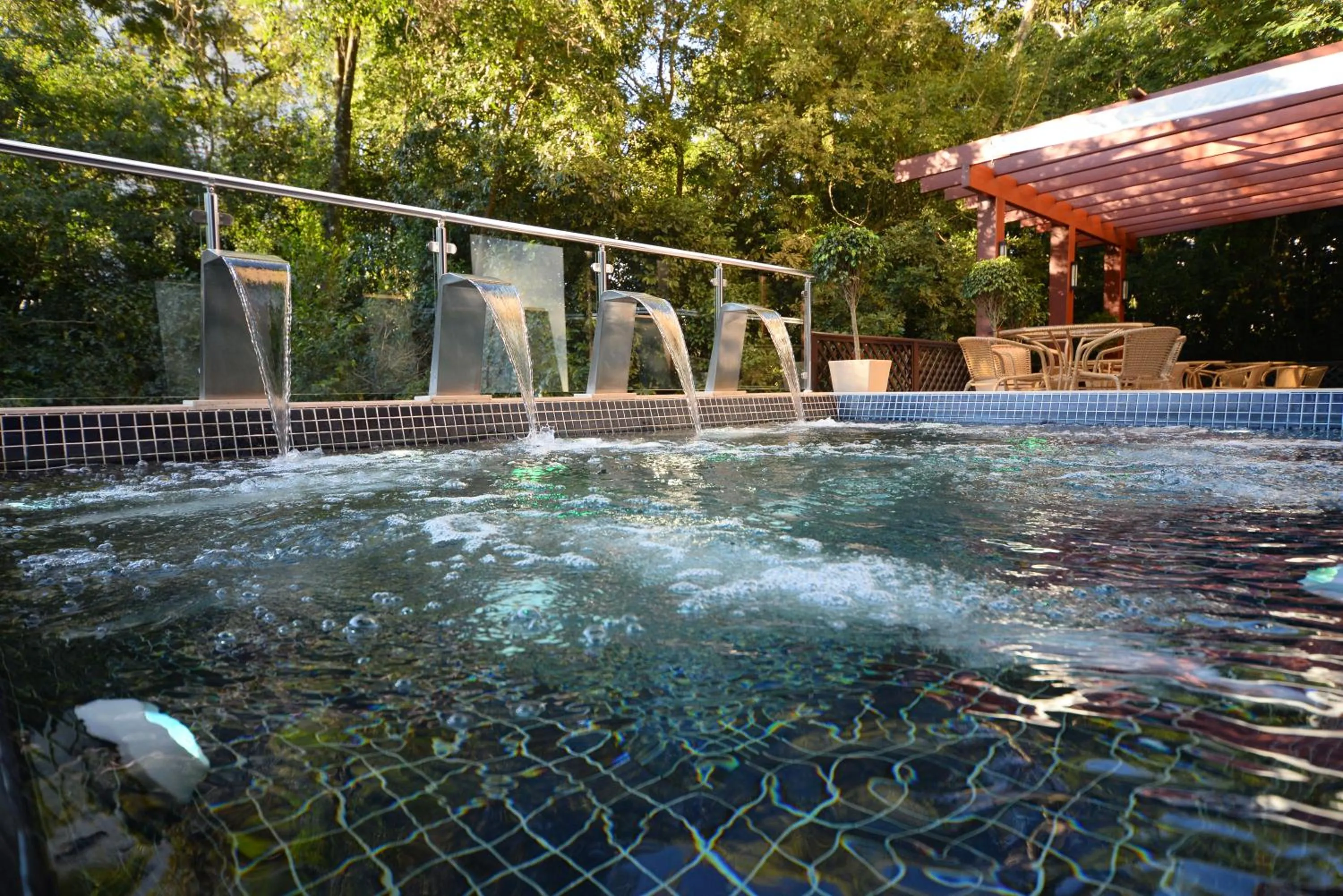 Swimming pool in Hotel Águas Claras