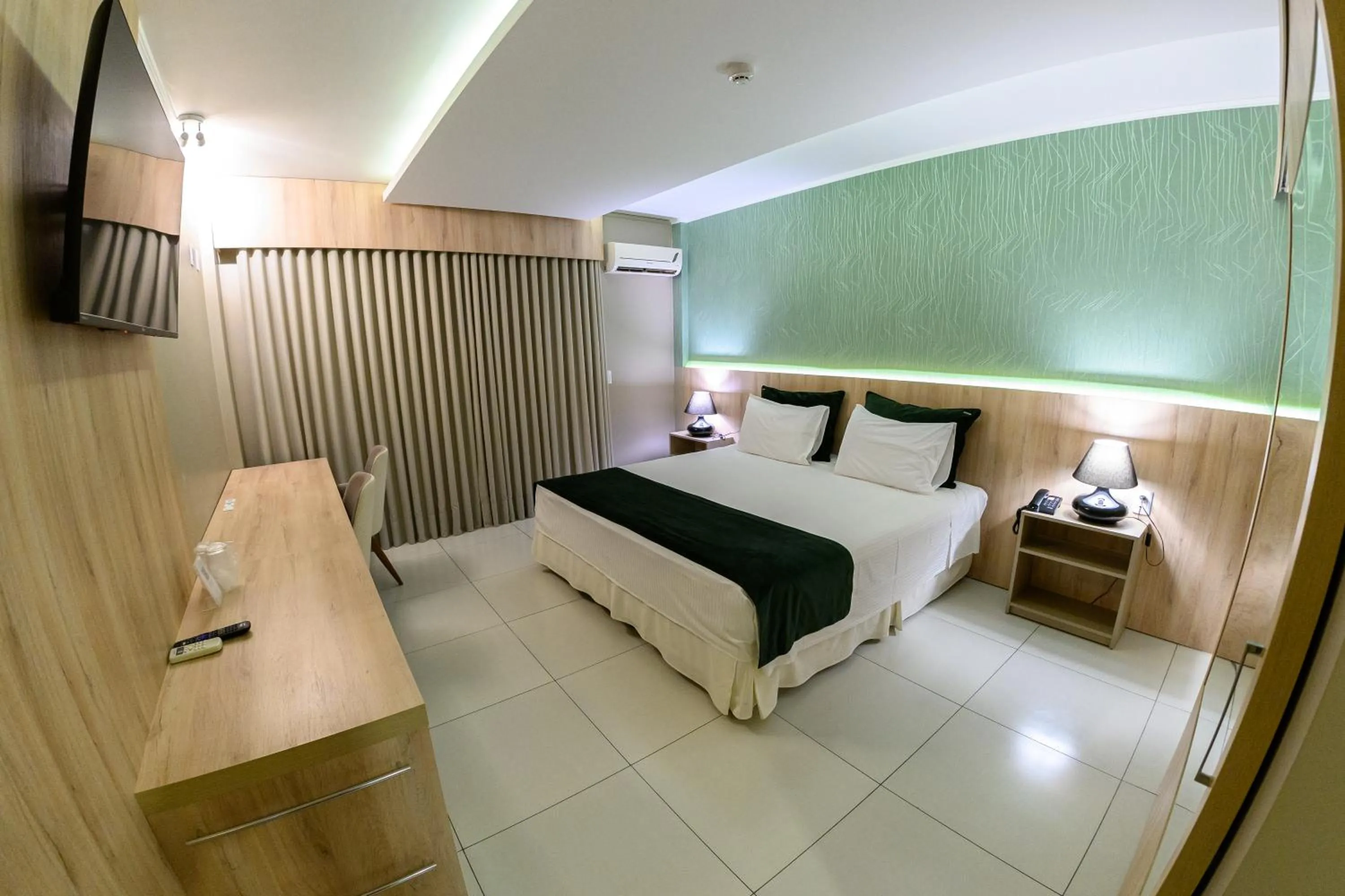 Bed in Hotel Águas Claras