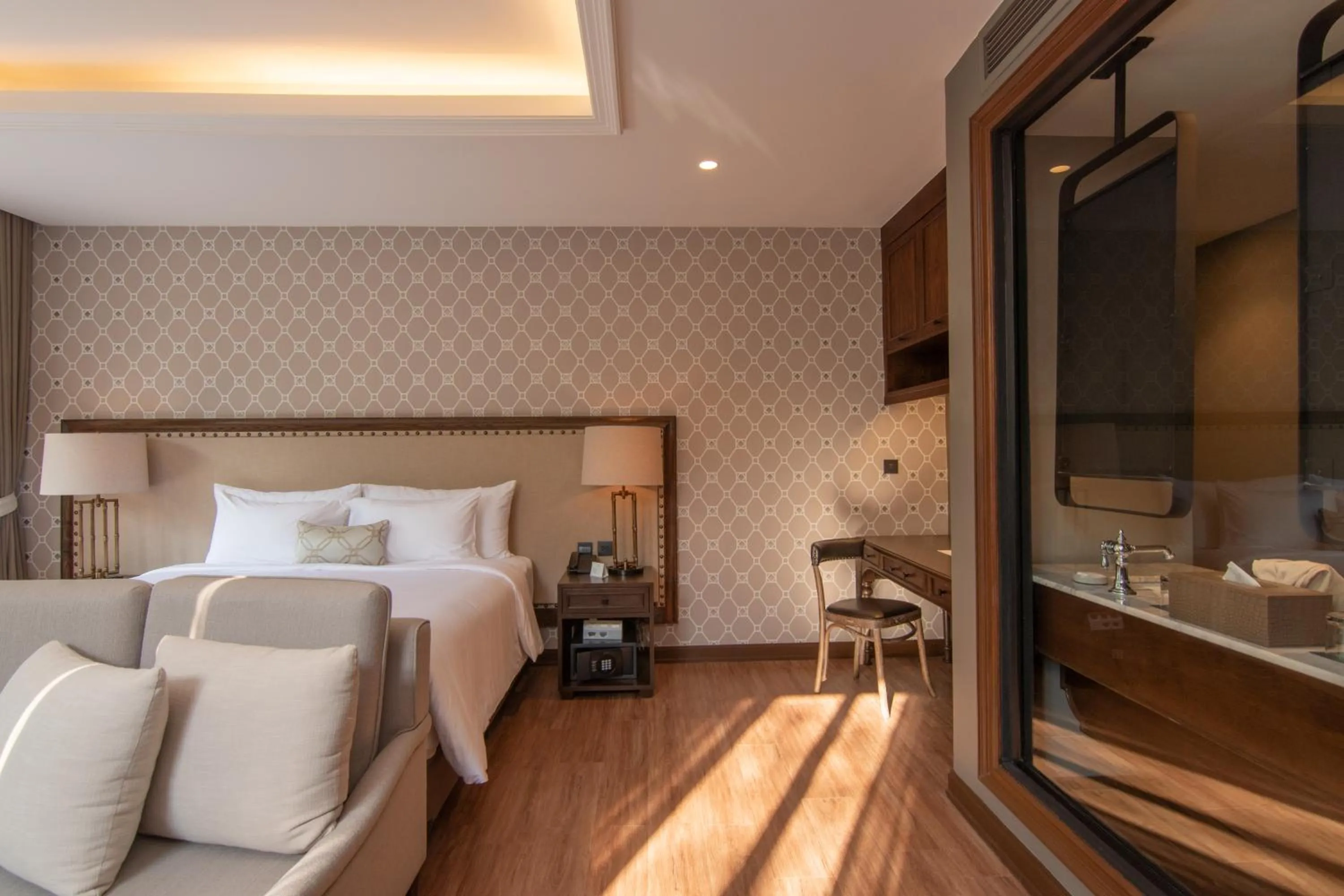 Photo of the whole room, Bed in Hotel Labaris Khao Yai