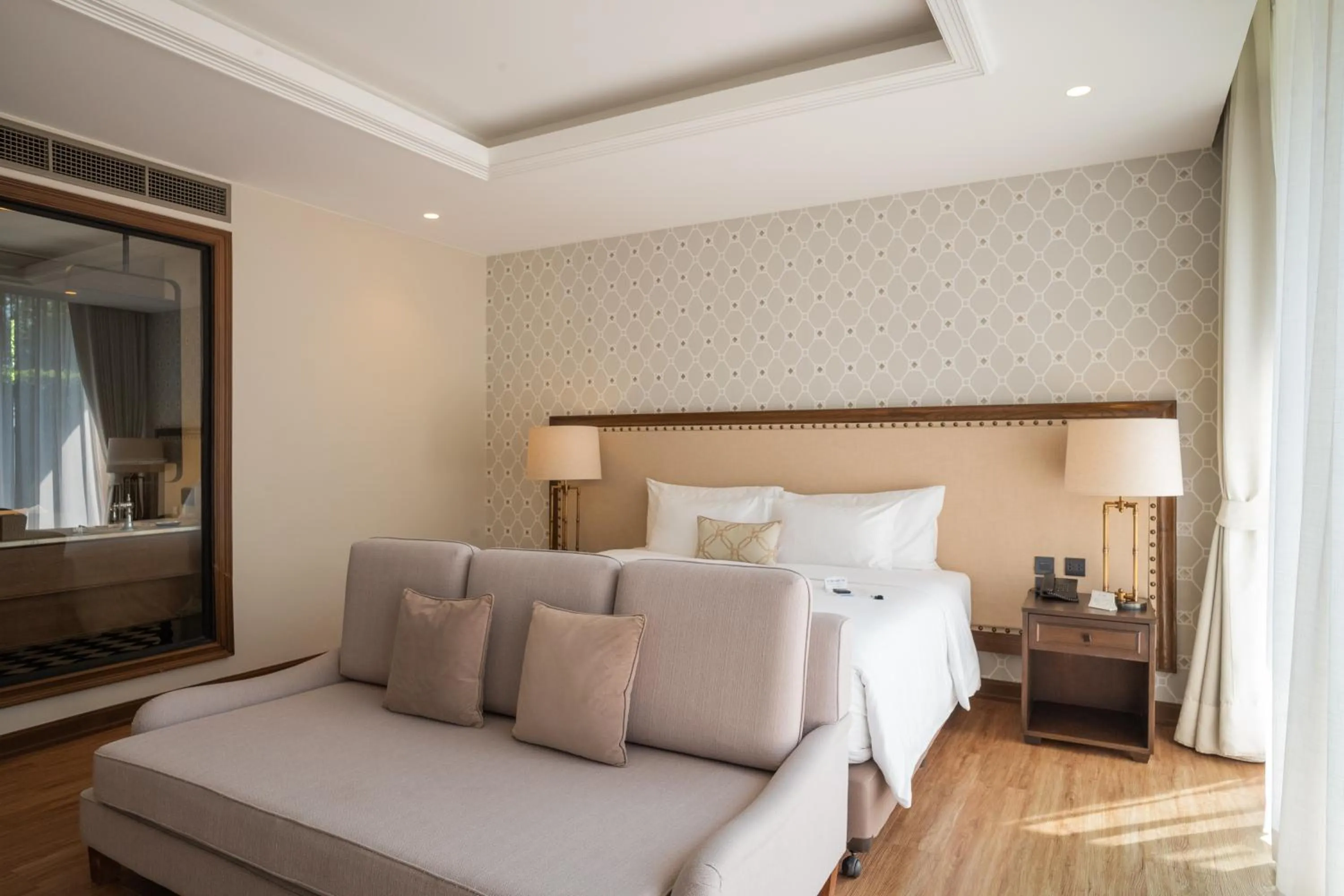 Bedroom, Bed in Hotel Labaris Khao Yai