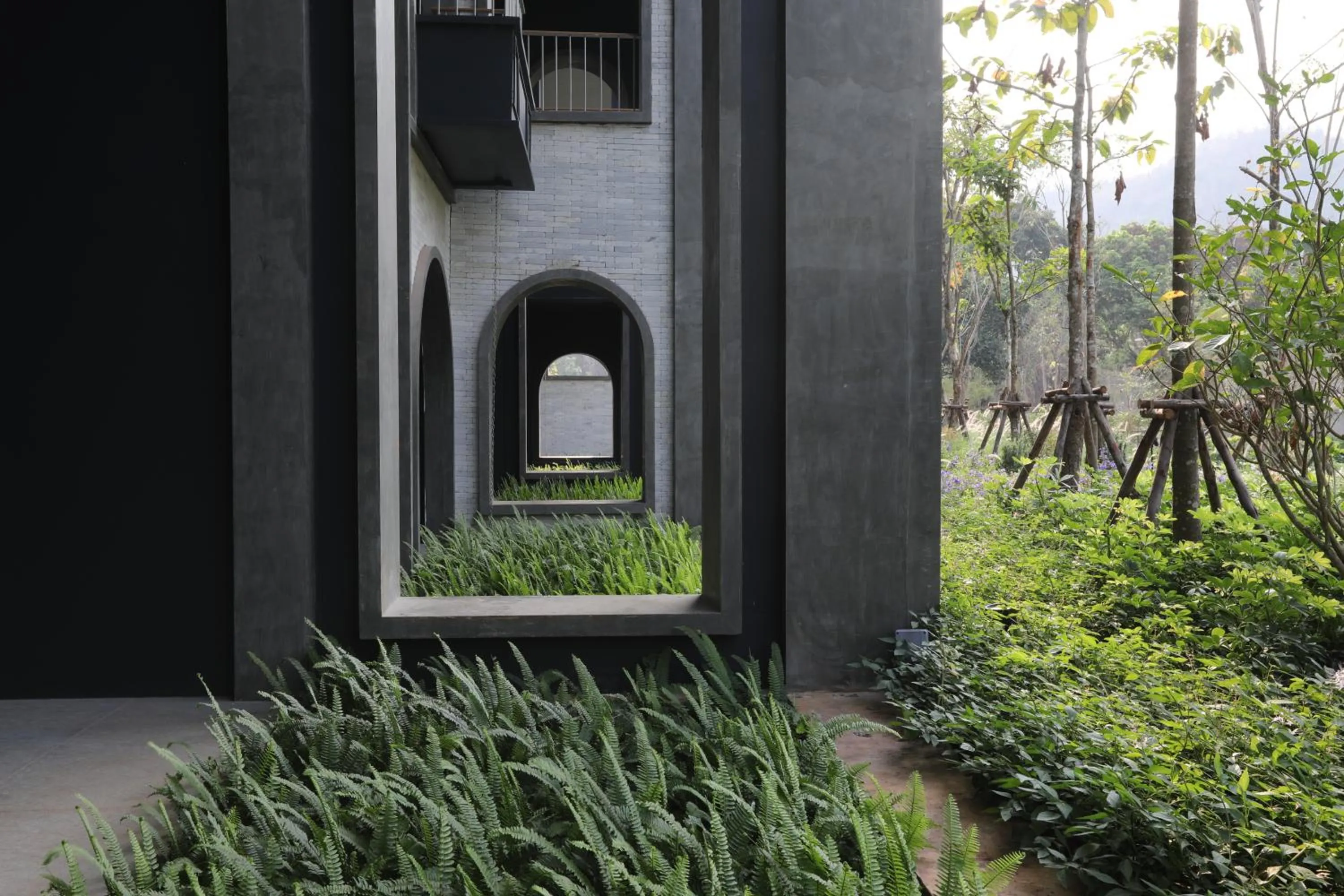 Bird's eye view in Hotel Labaris Khao Yai