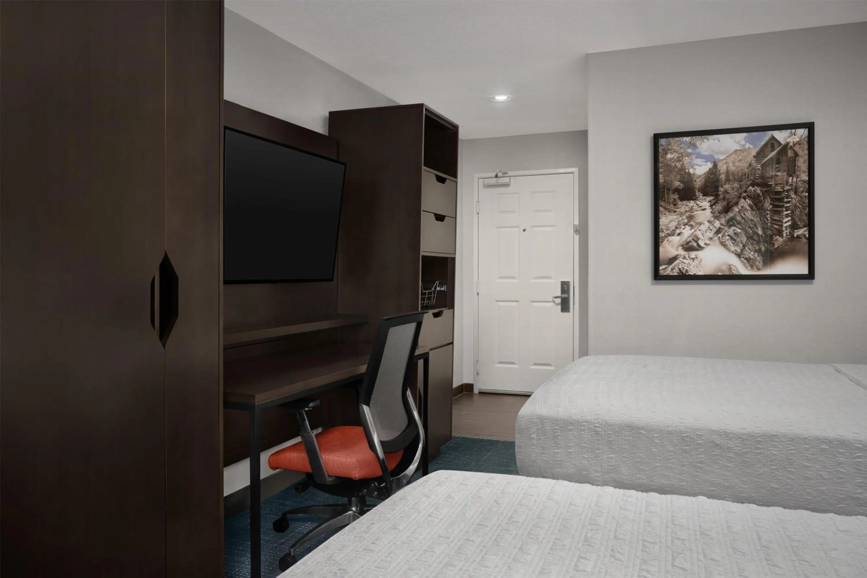 Bedroom, Bed in Hampton Inn & Suites Denver Tech Center