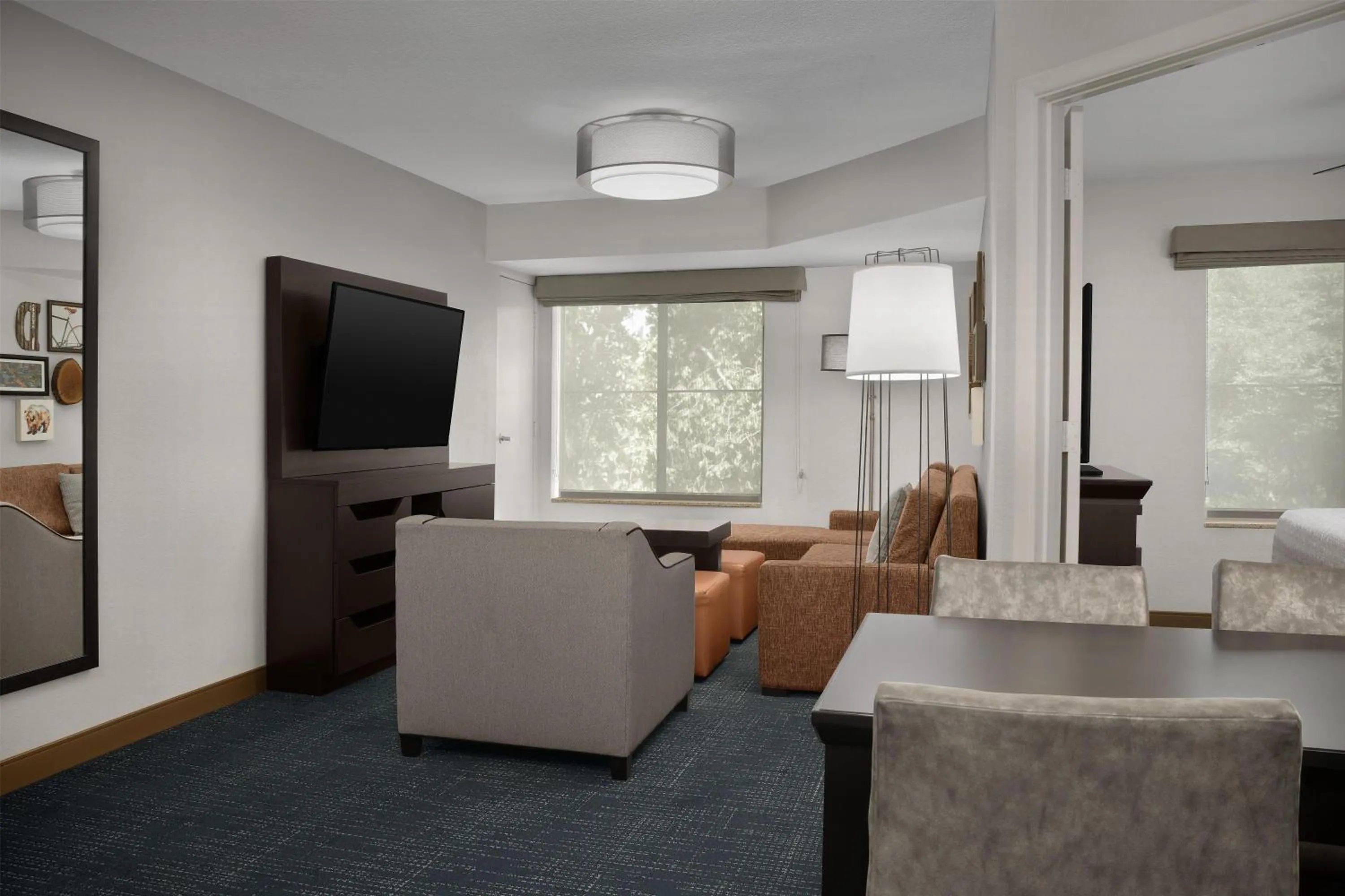 Living room in Hampton Inn & Suites Denver Tech Center