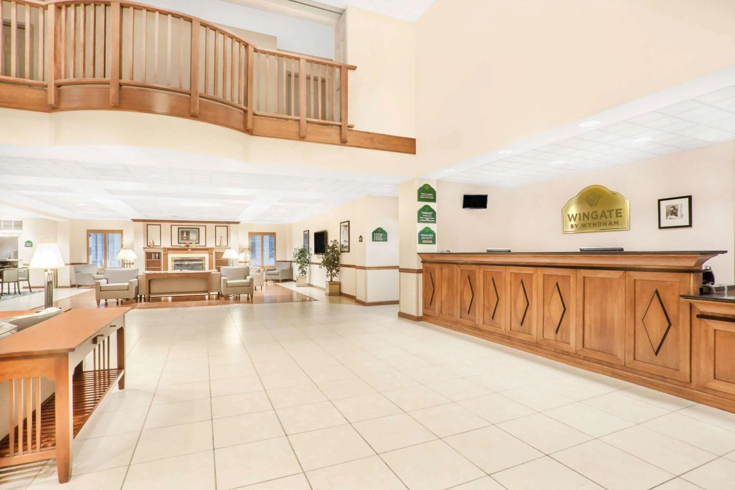 Lobby or reception in Wingate by Wyndham Ellicottville