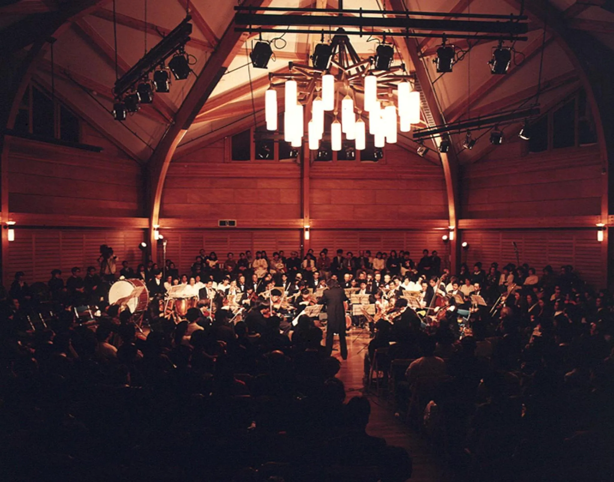 group of guests in Okushiga Kogen Hotel