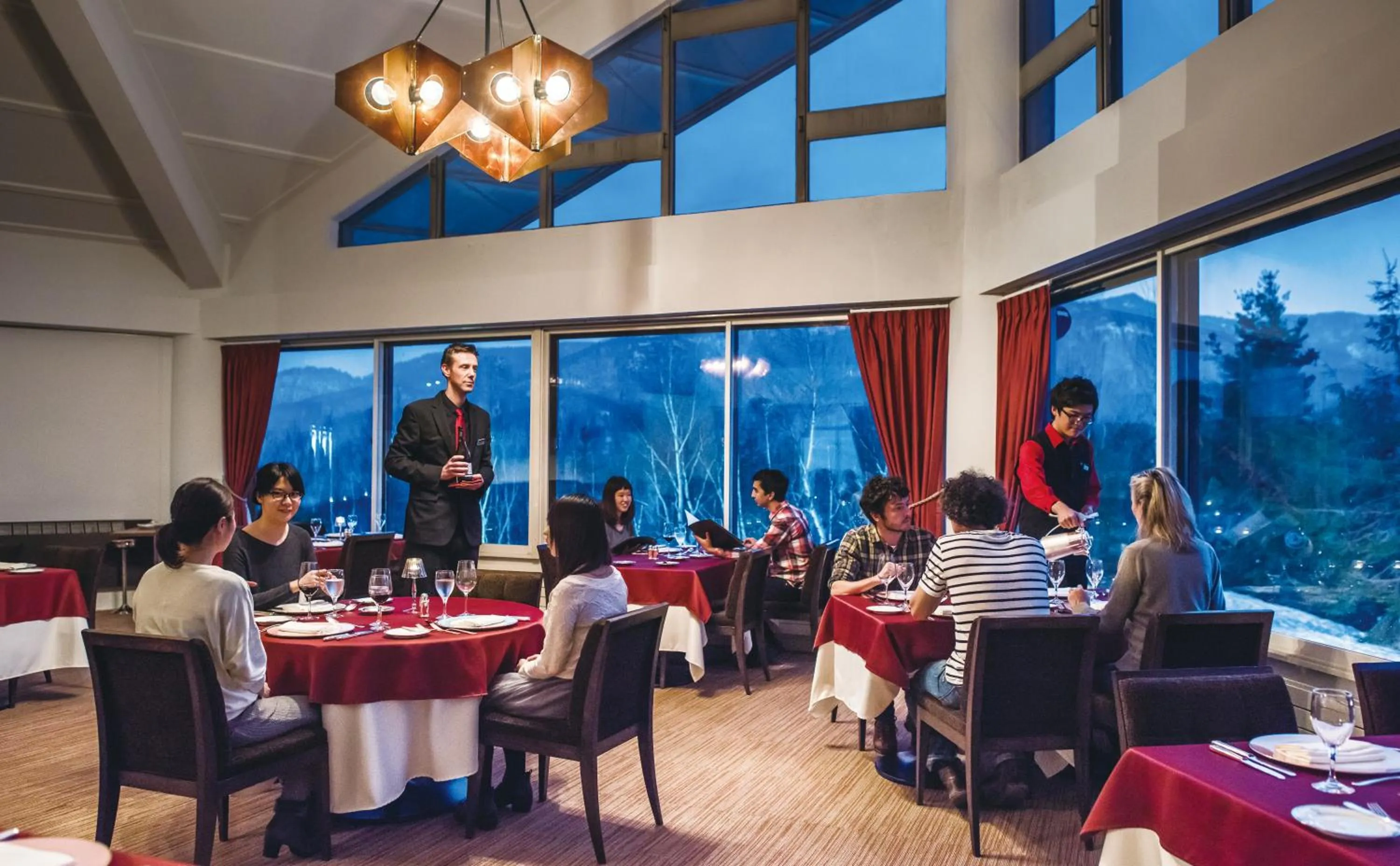 Restaurant/places to eat in Okushiga Kogen Hotel