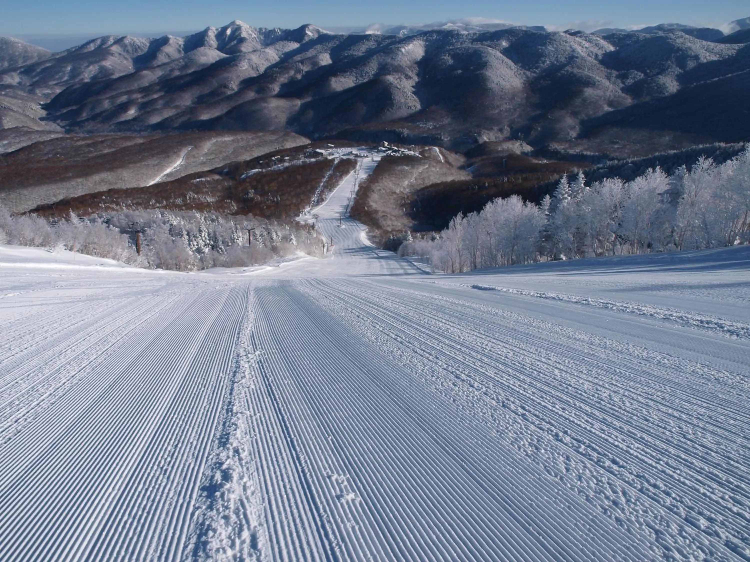 Skiing in Okushiga Kogen Hotel