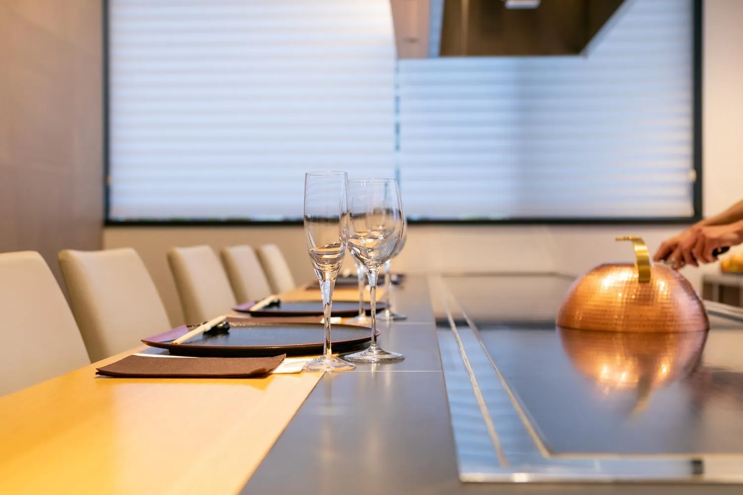 Dinner in Okushiga Kogen Hotel