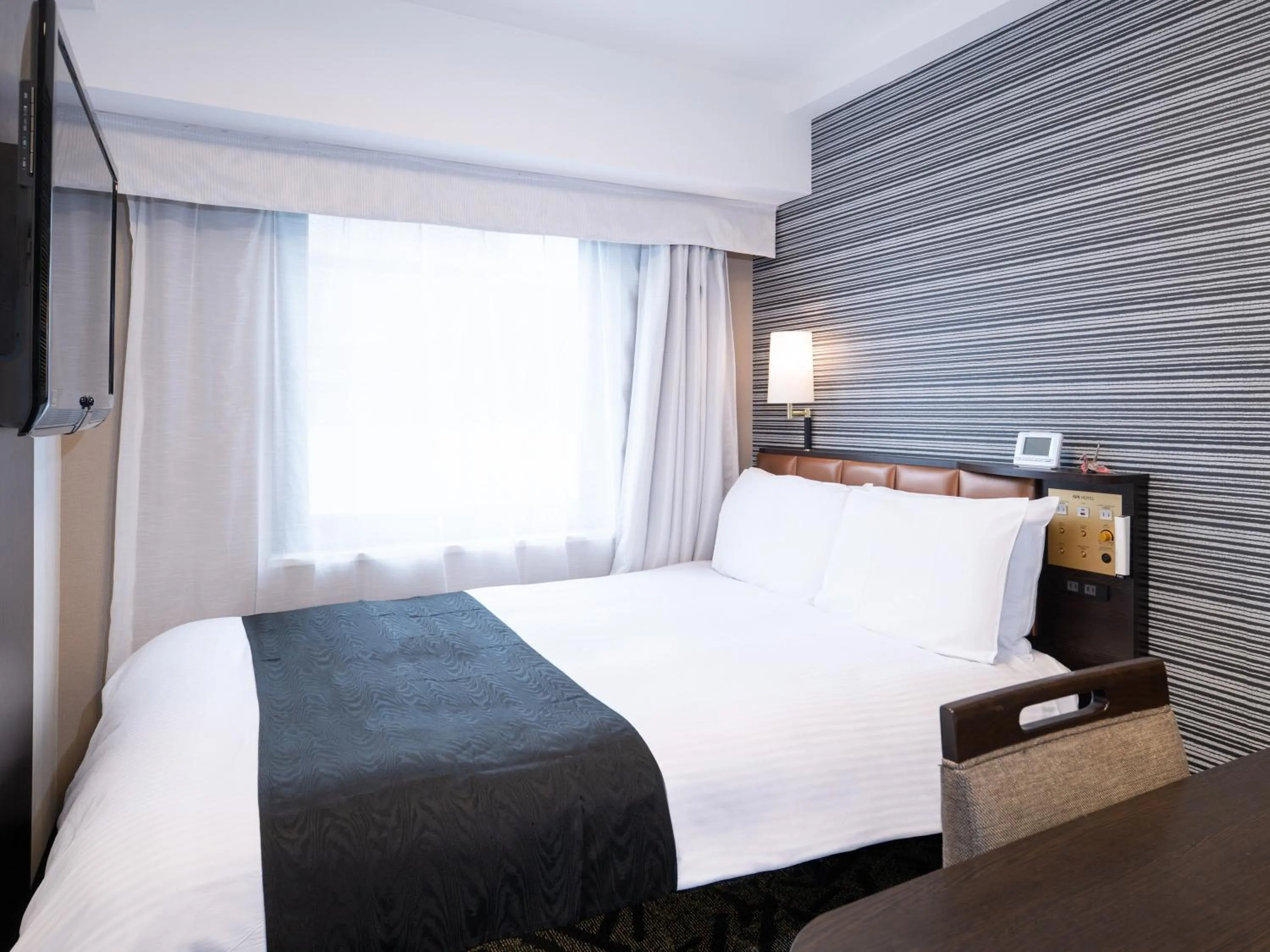 Photo of the whole room, Bed in APA Hotel Akihabara Ekimae