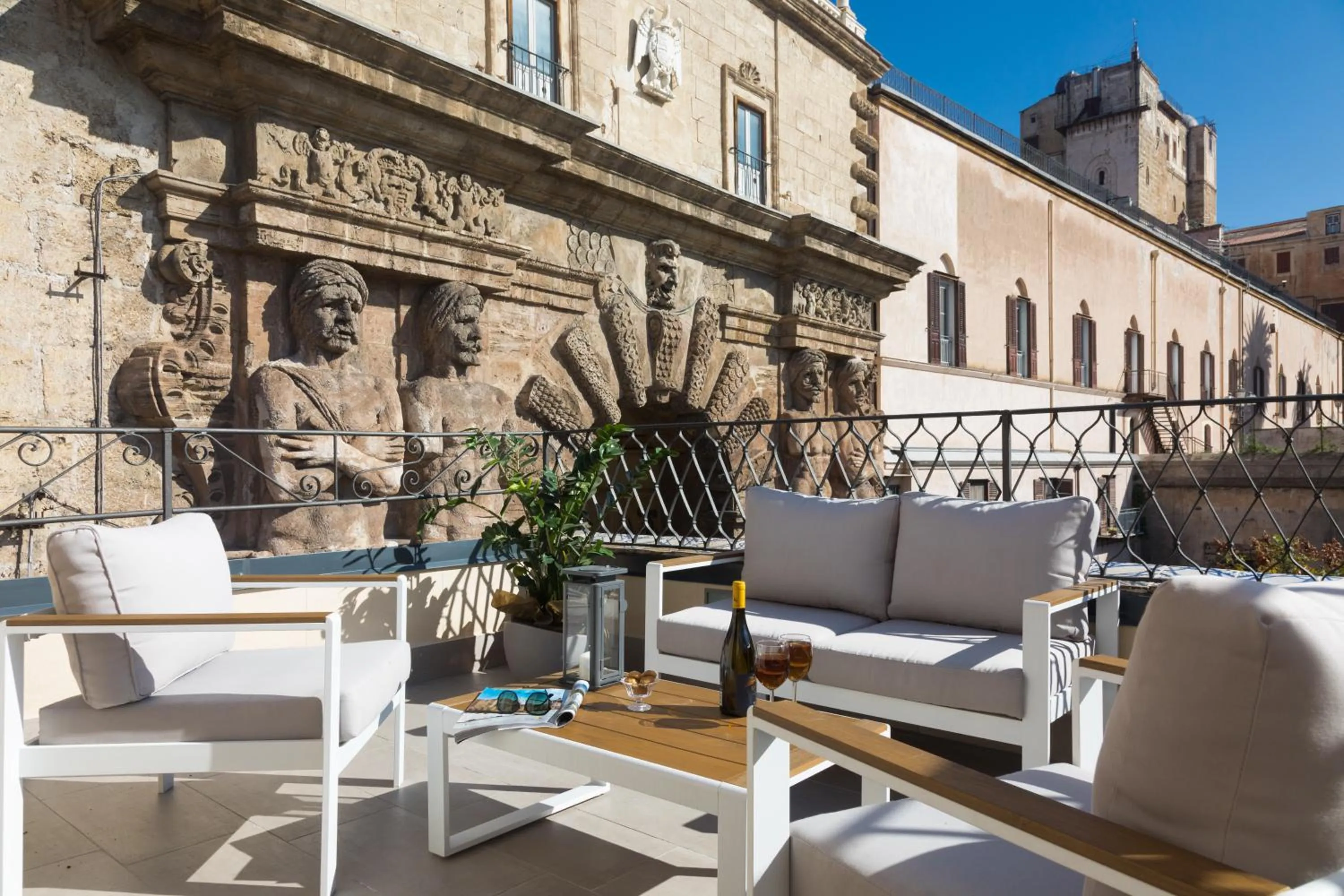 Balcony/Terrace in I Mori di Porta Nuova Suite & Terrace