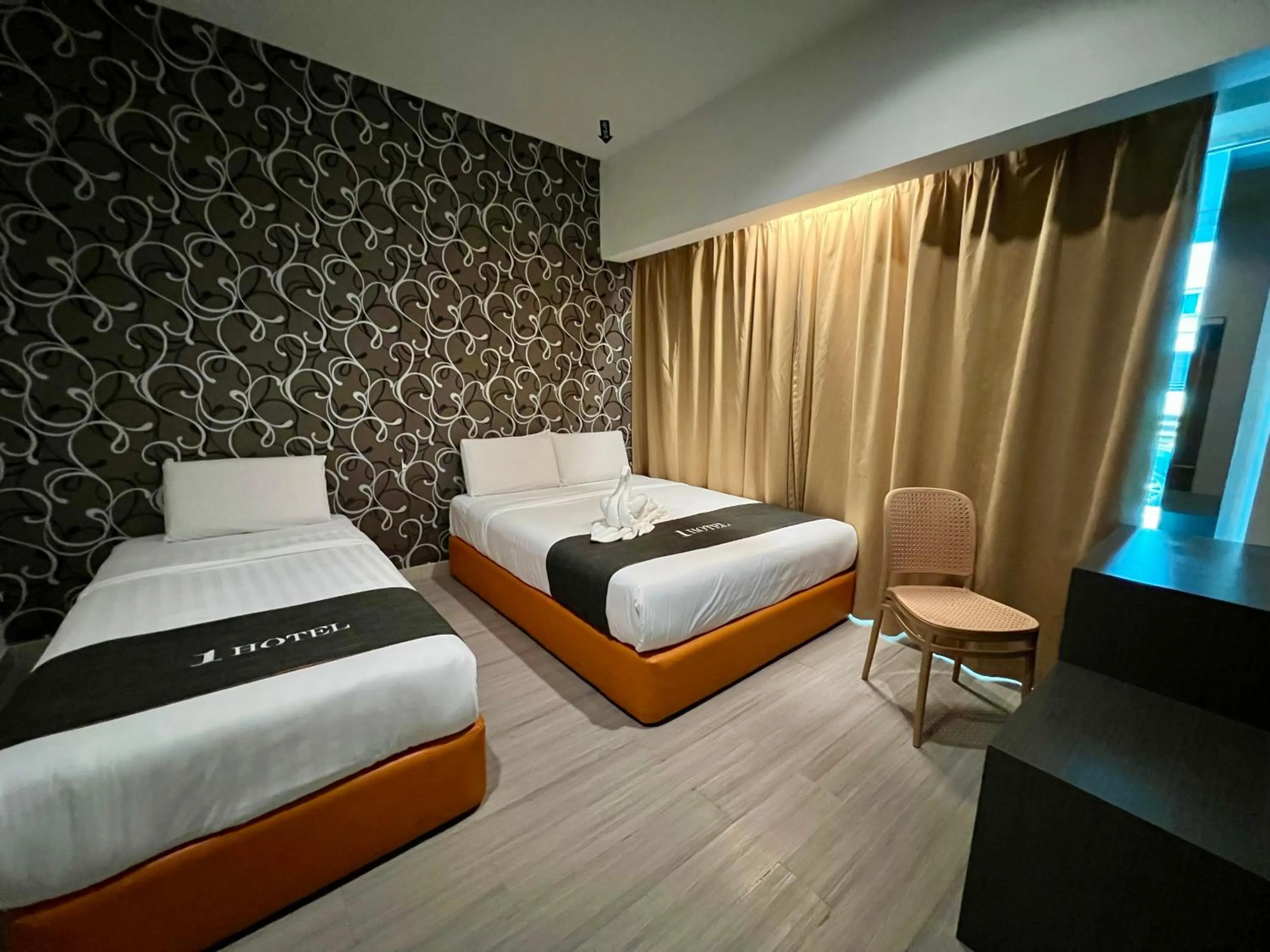 Bed in 1 Hotel Kuchai Lama