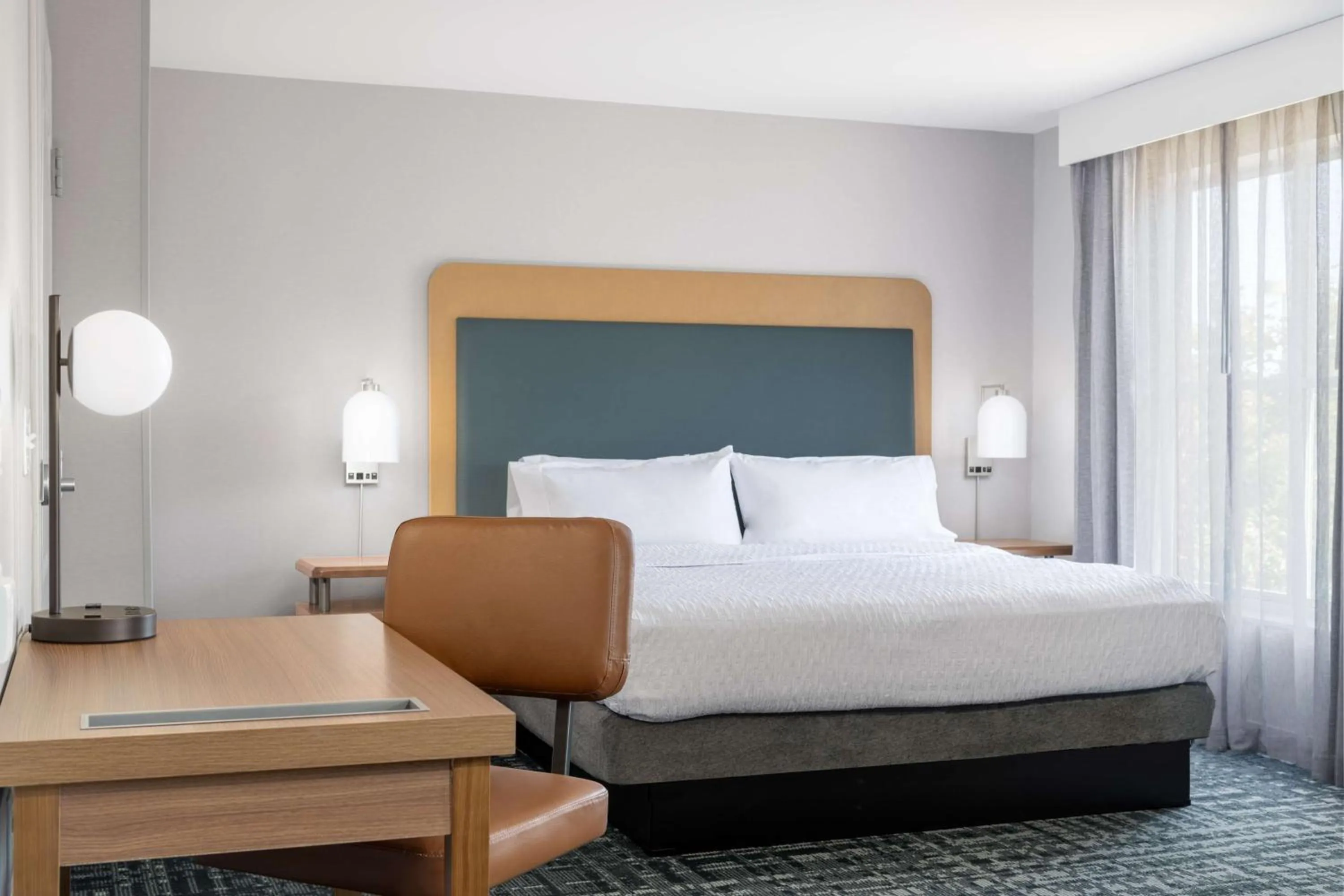 Bedroom, Bed in Homewood Suites by Hilton Detroit-Troy