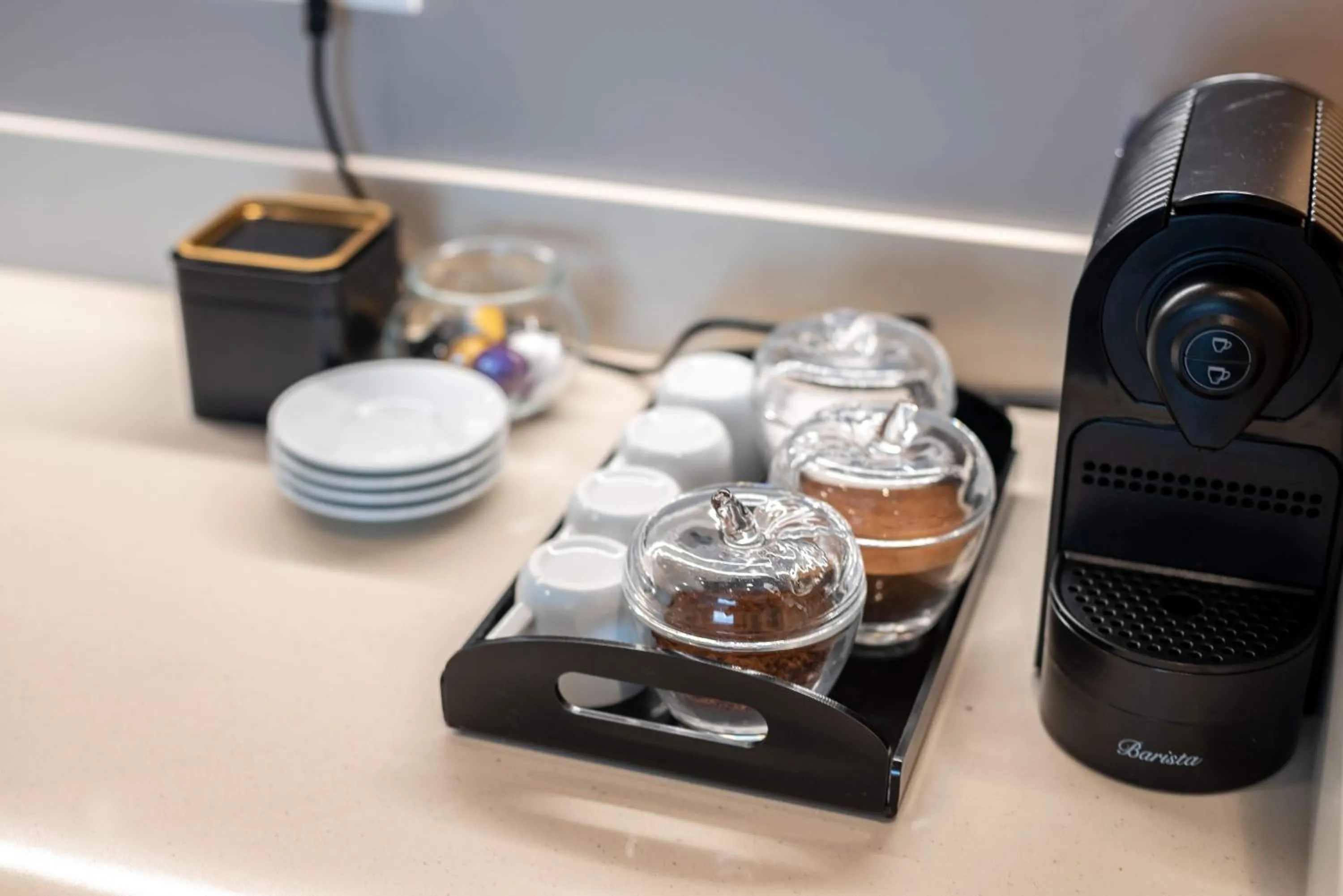 Coffee/tea facilities in Biazi Hotel