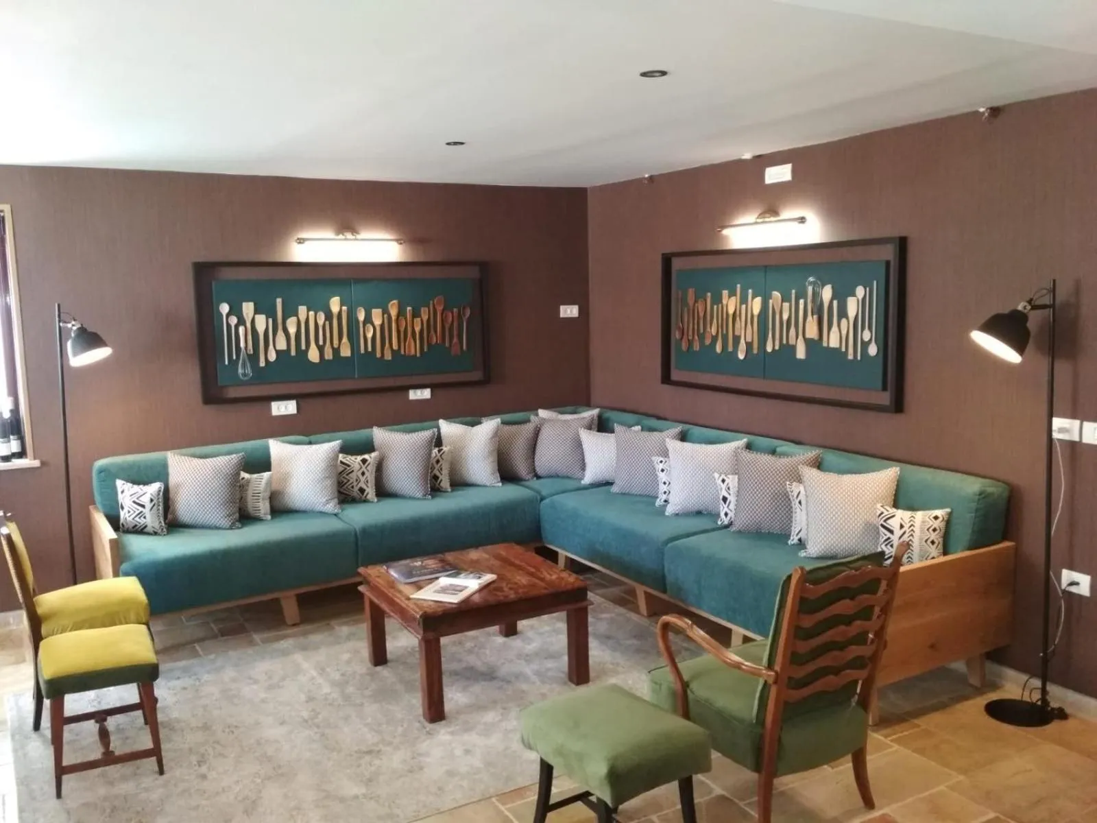 Lobby or reception in Biazi Hotel