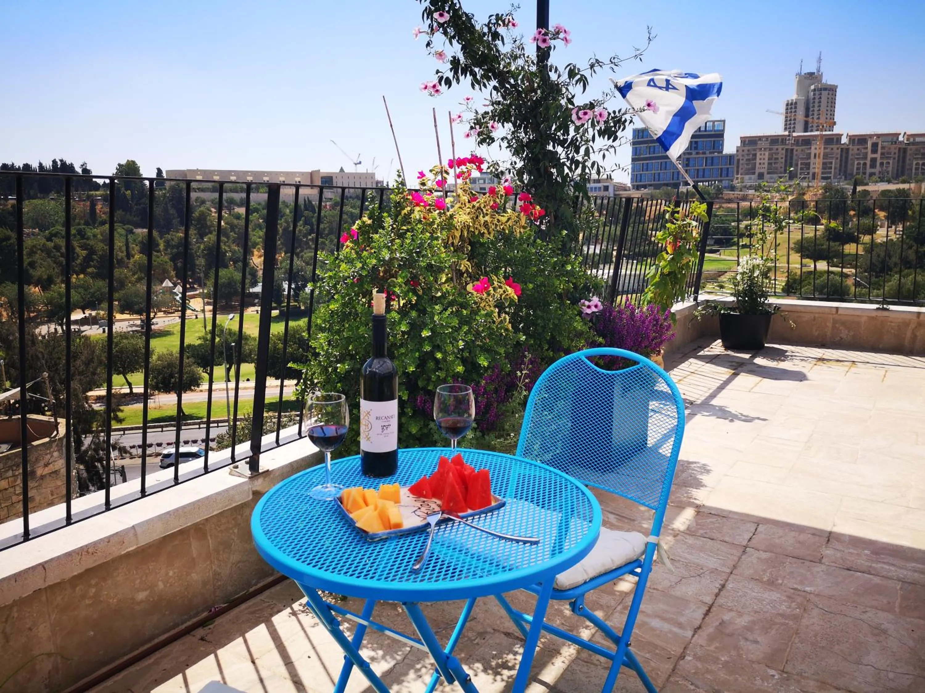 Balcony/Terrace in Biazi Hotel