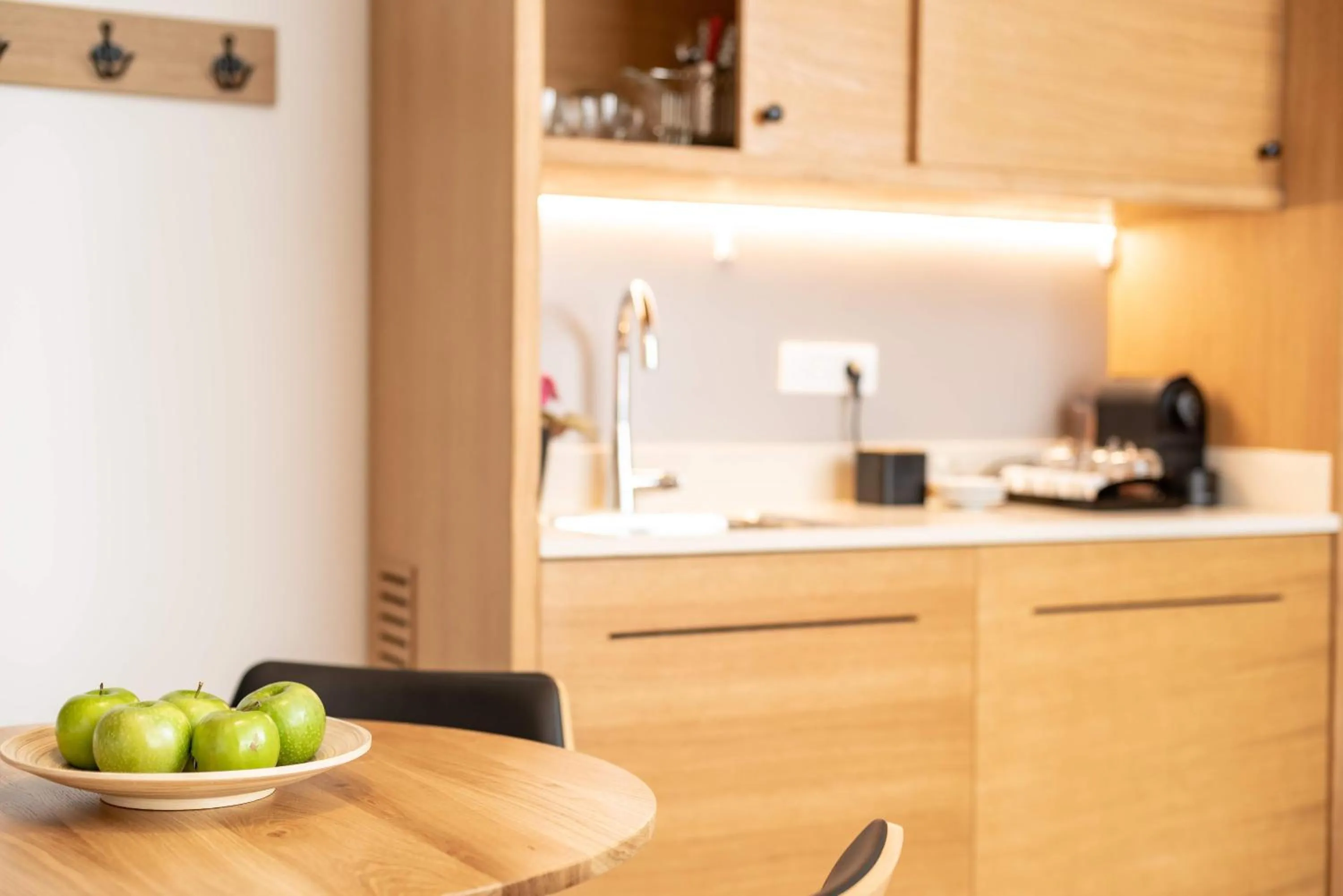 Kitchen or kitchenette in Biazi Hotel