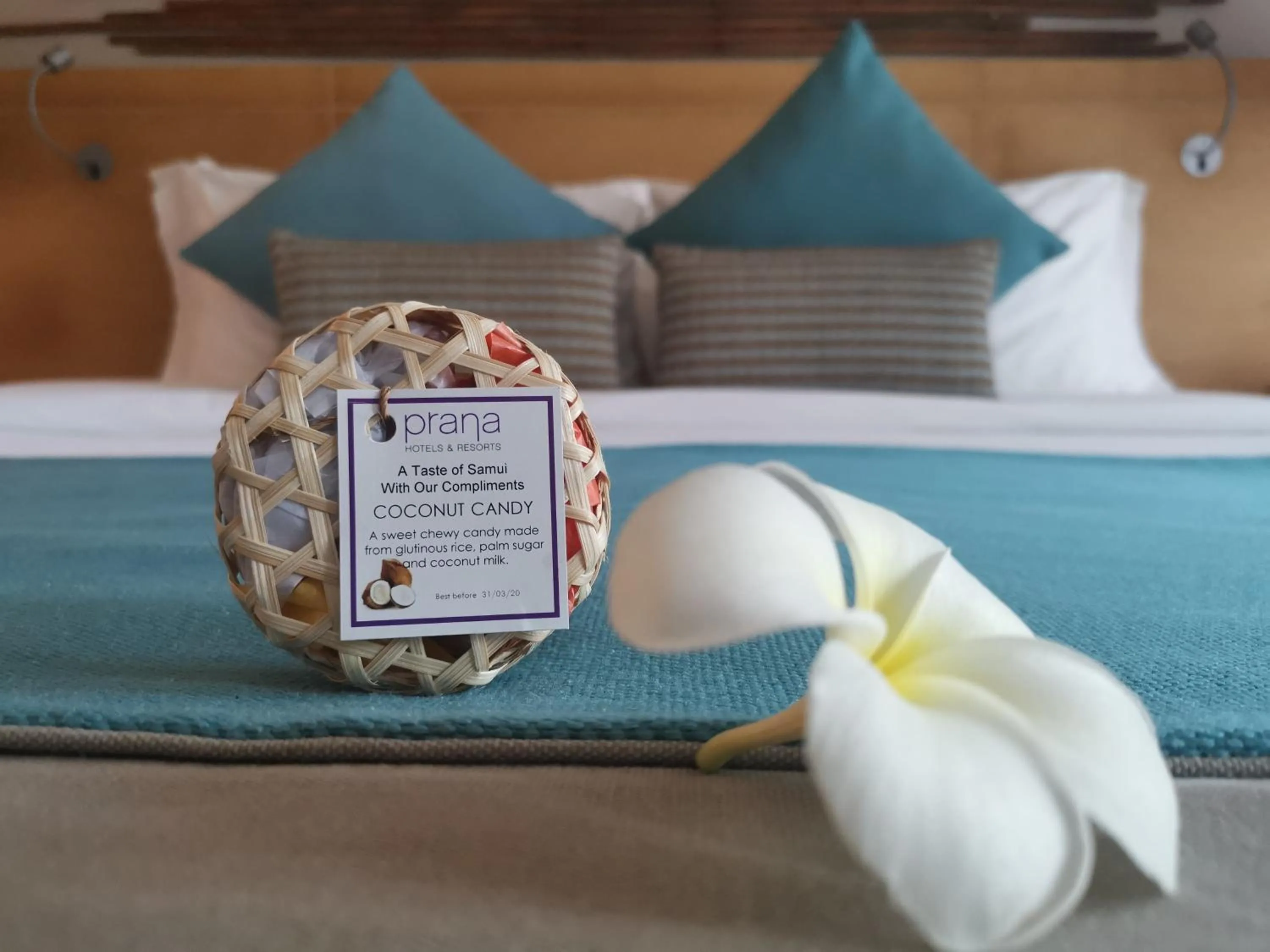 Bed in Prana Resort Nandana