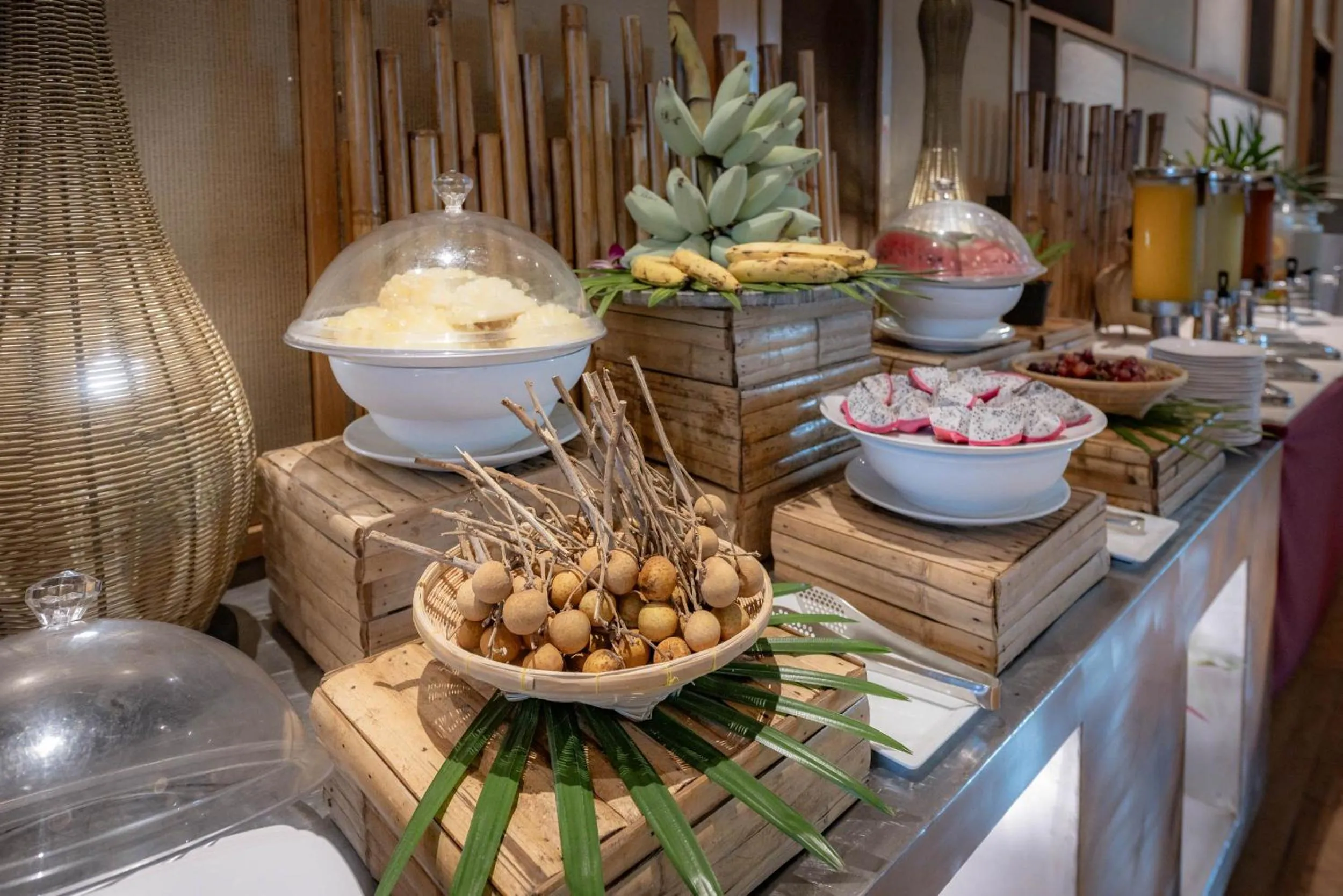 Food in Prana Resort Nandana