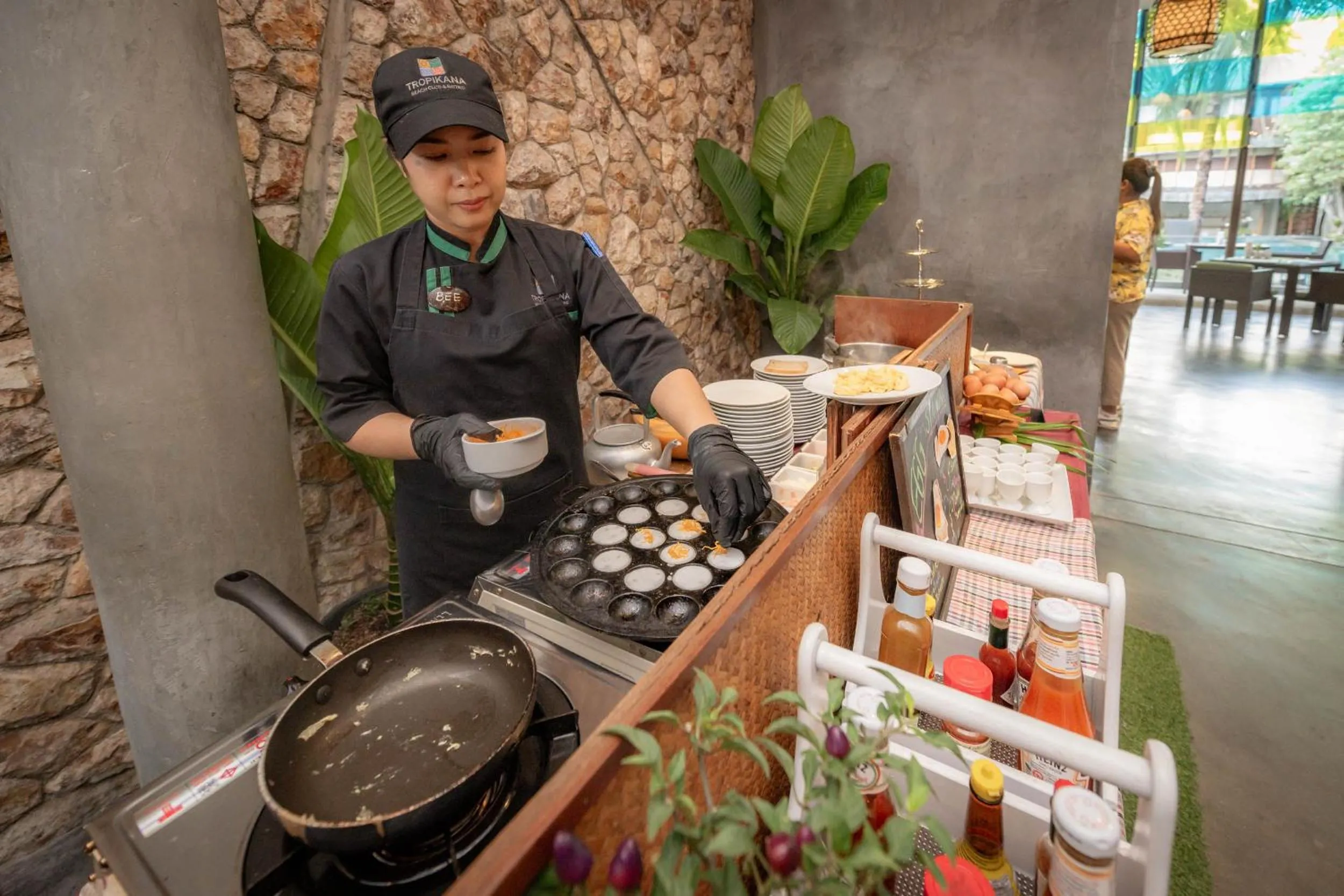 Breakfast in Prana Resort Nandana