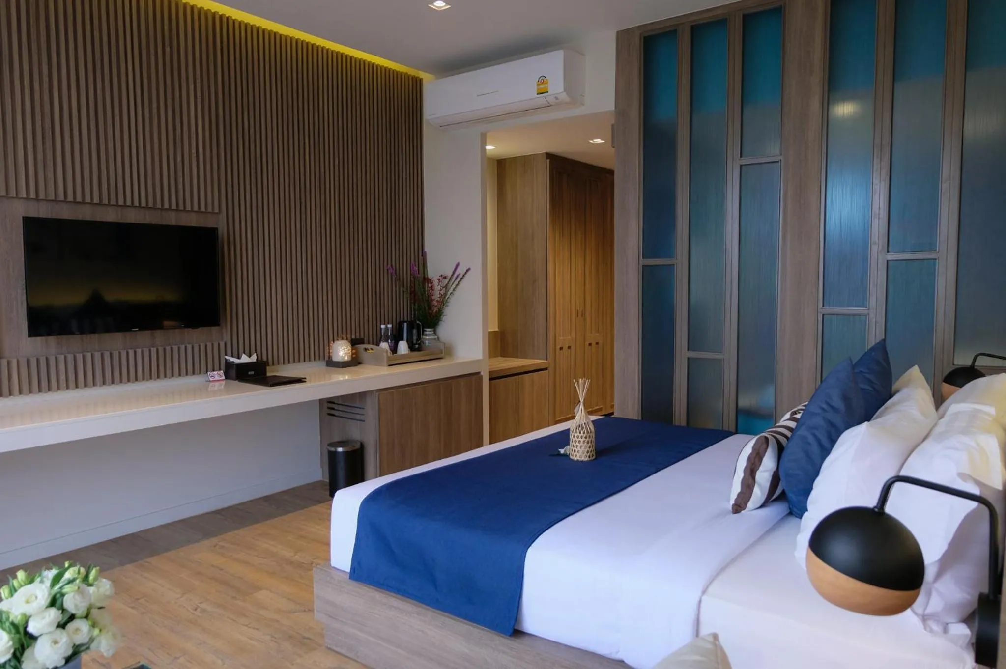 Bed in Prana Resort Nandana