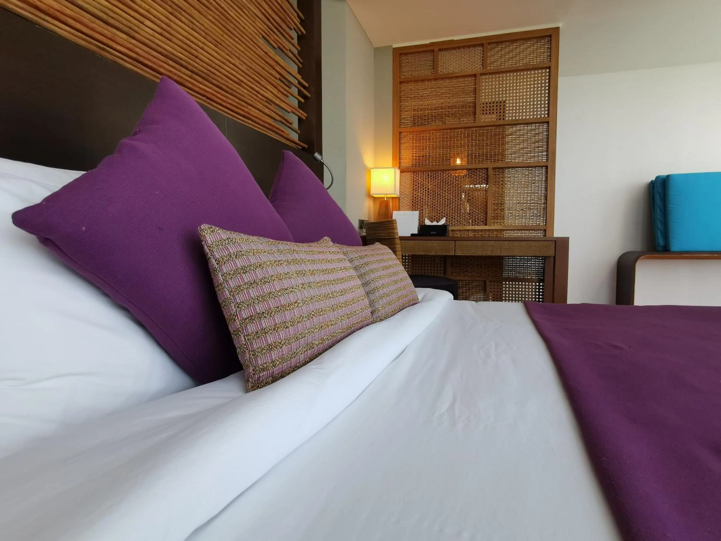 Bed in Prana Resort Nandana