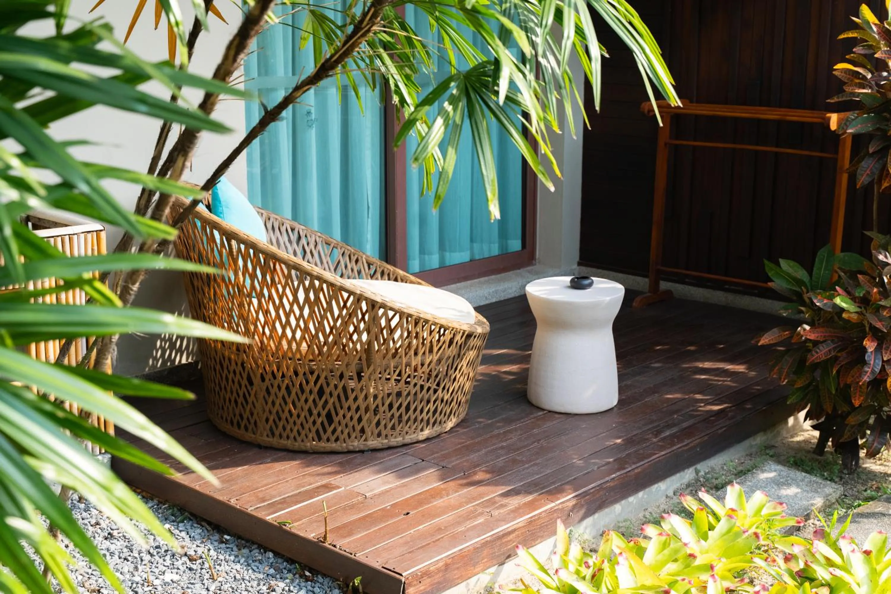 Balcony/Terrace in Prana Resort Nandana