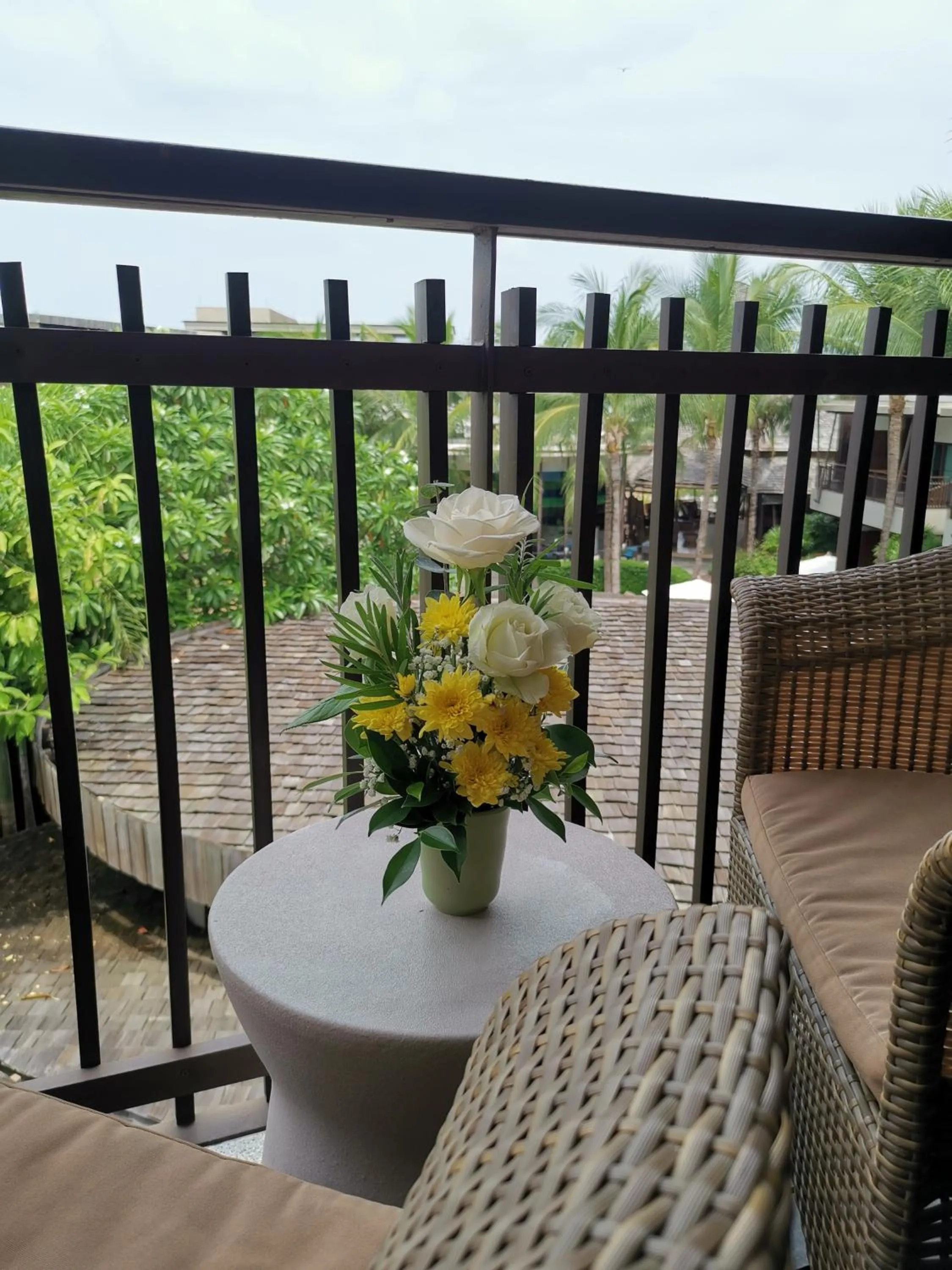 Balcony/Terrace in Prana Resort Nandana