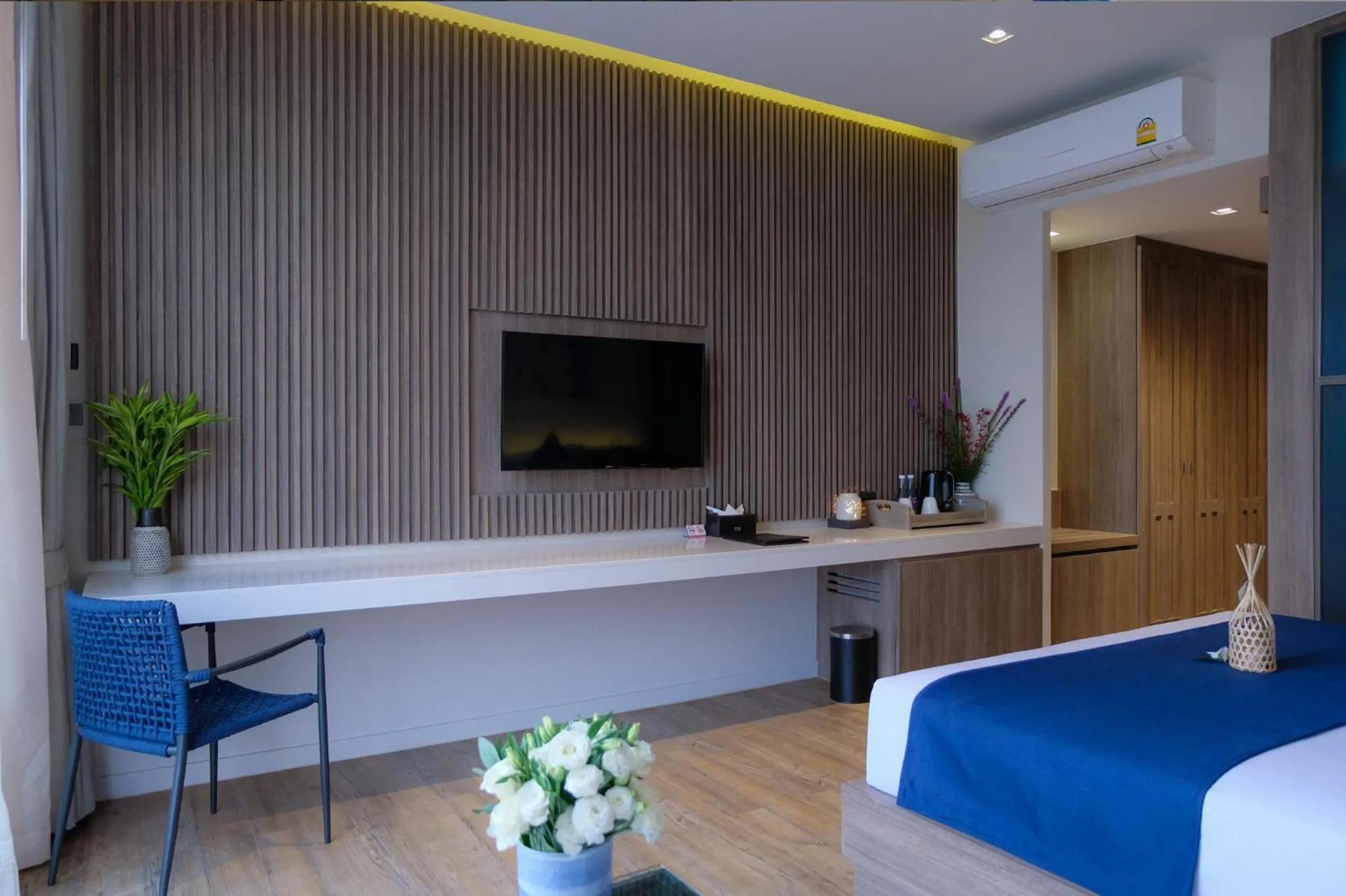 Bed in Prana Resort Nandana