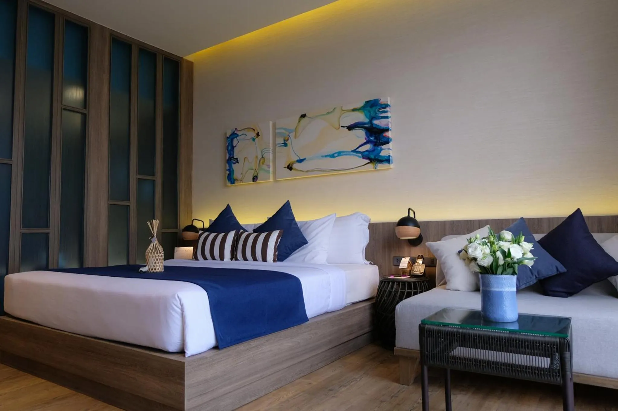 Bedroom, Bed in Prana Resort Nandana