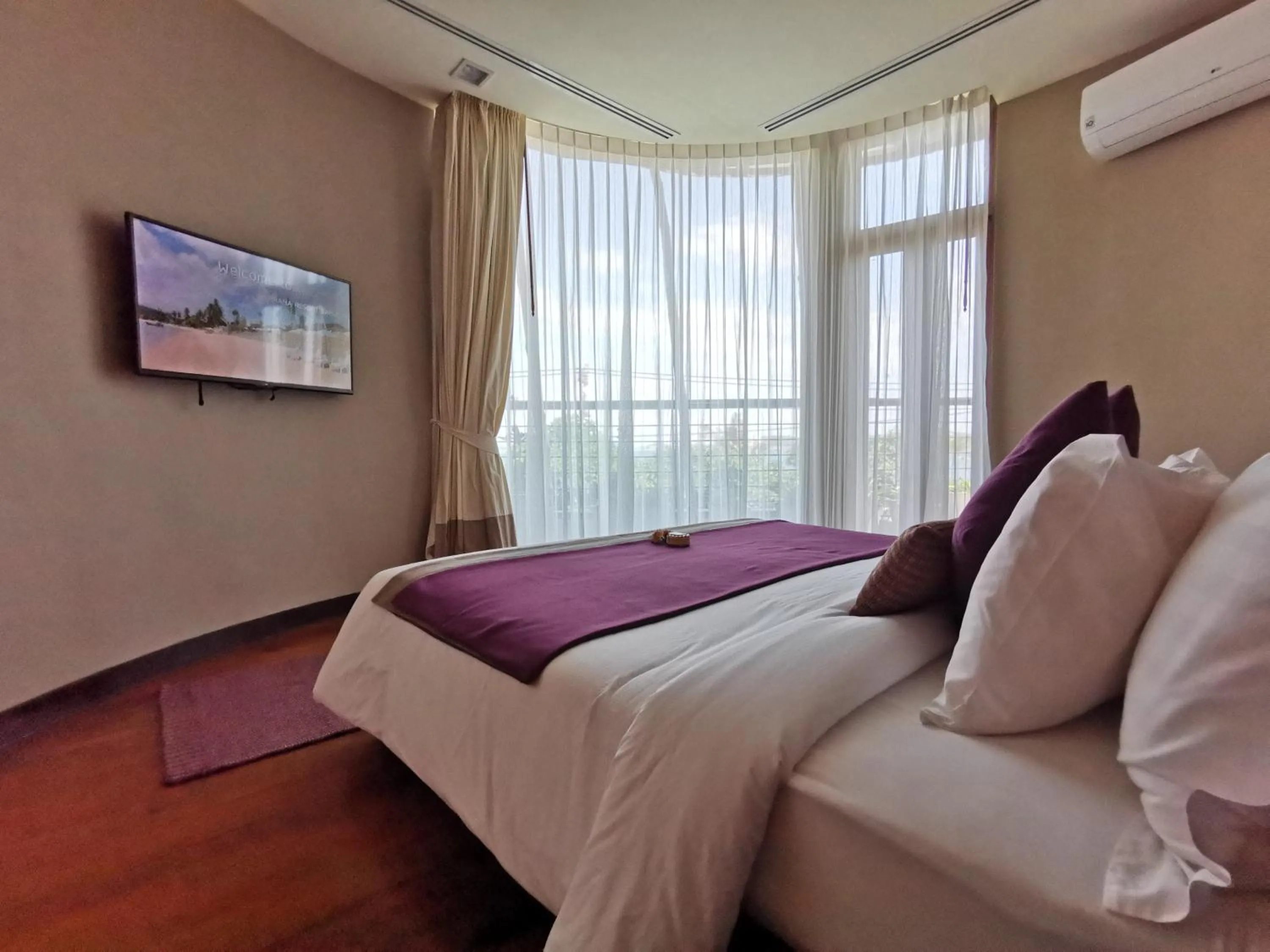 Bed in Prana Resort Nandana