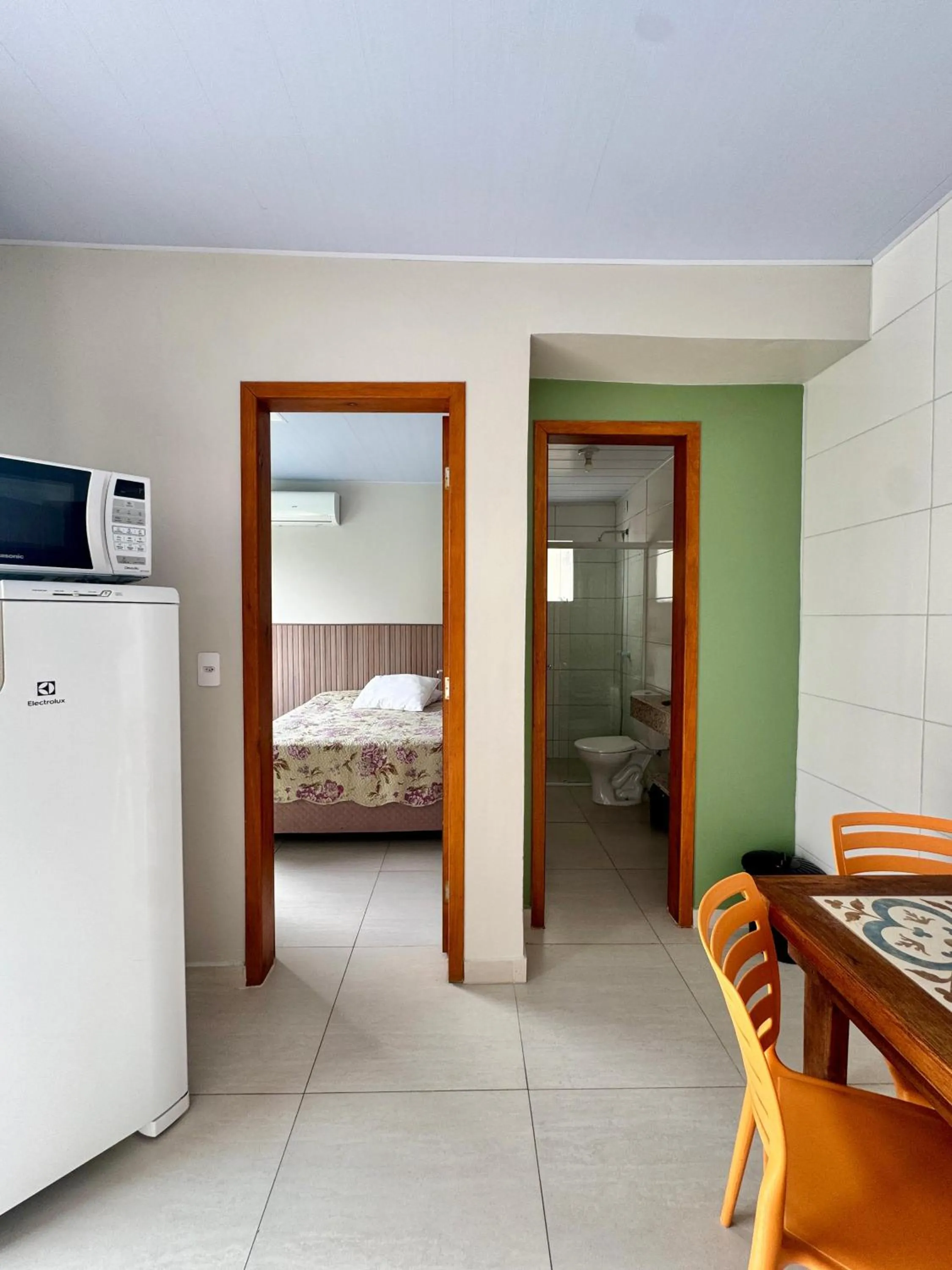 Bed in Pousada Massiambu