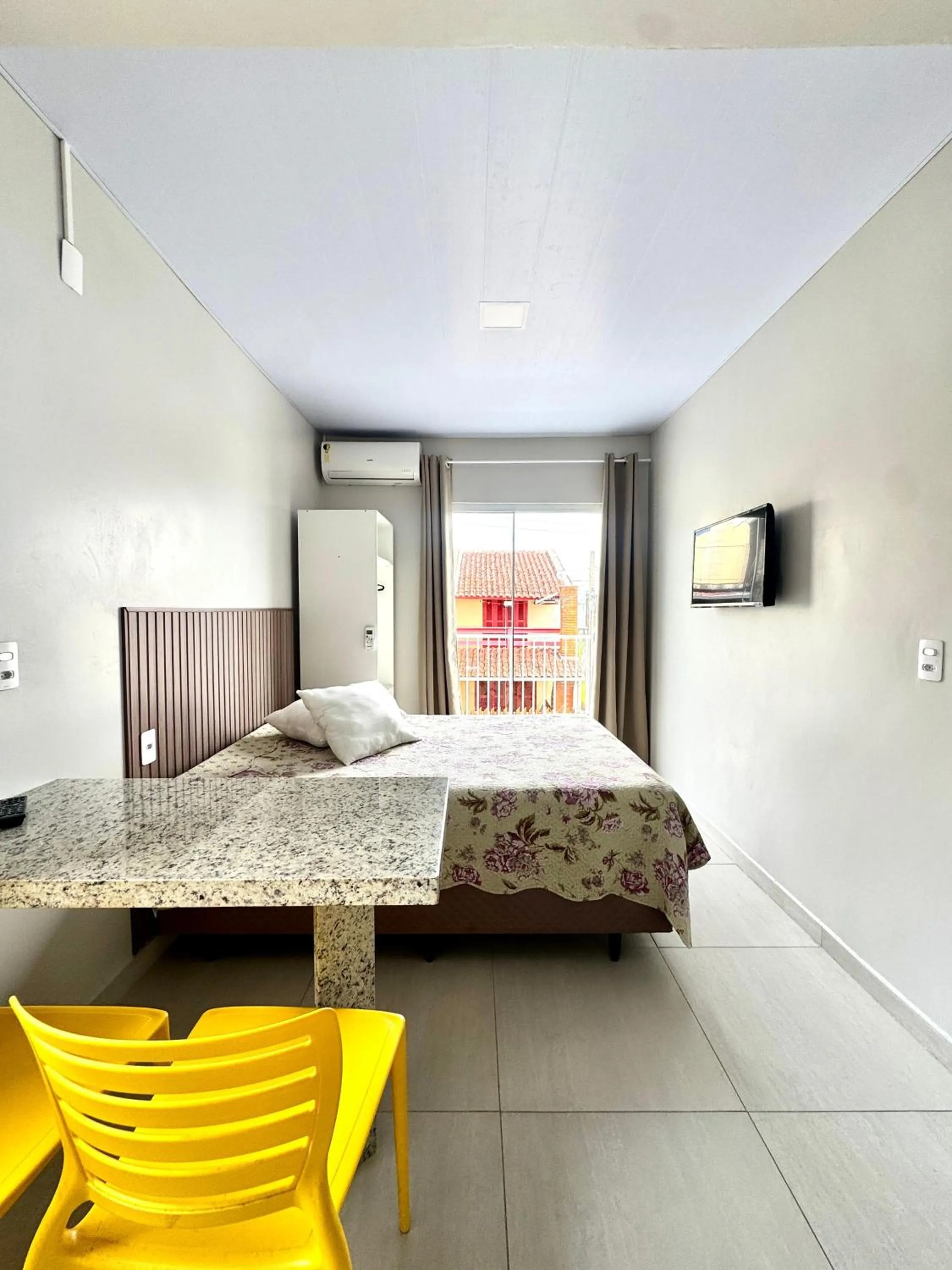 Bed in Pousada Massiambu