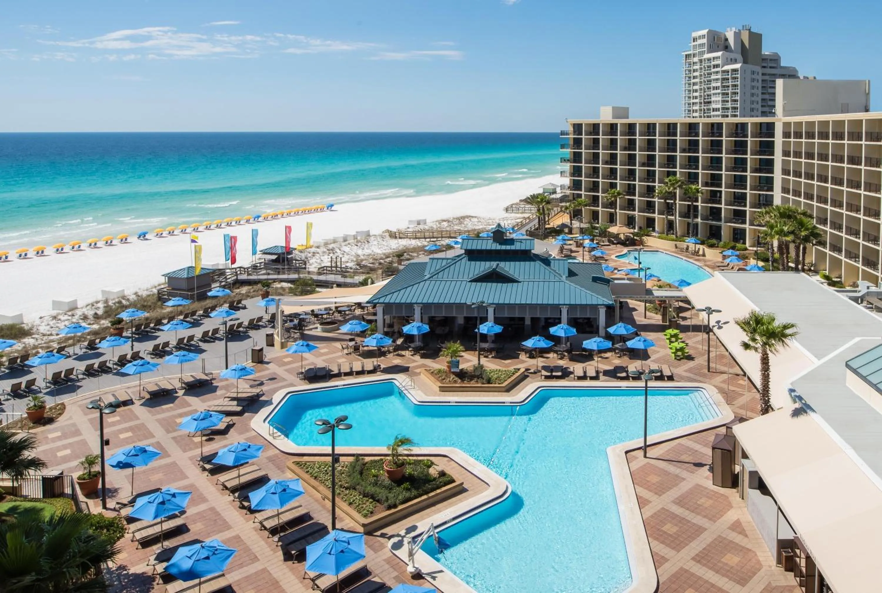 Pool view in Hilton Sandestin Beach Golf Resort & Spa