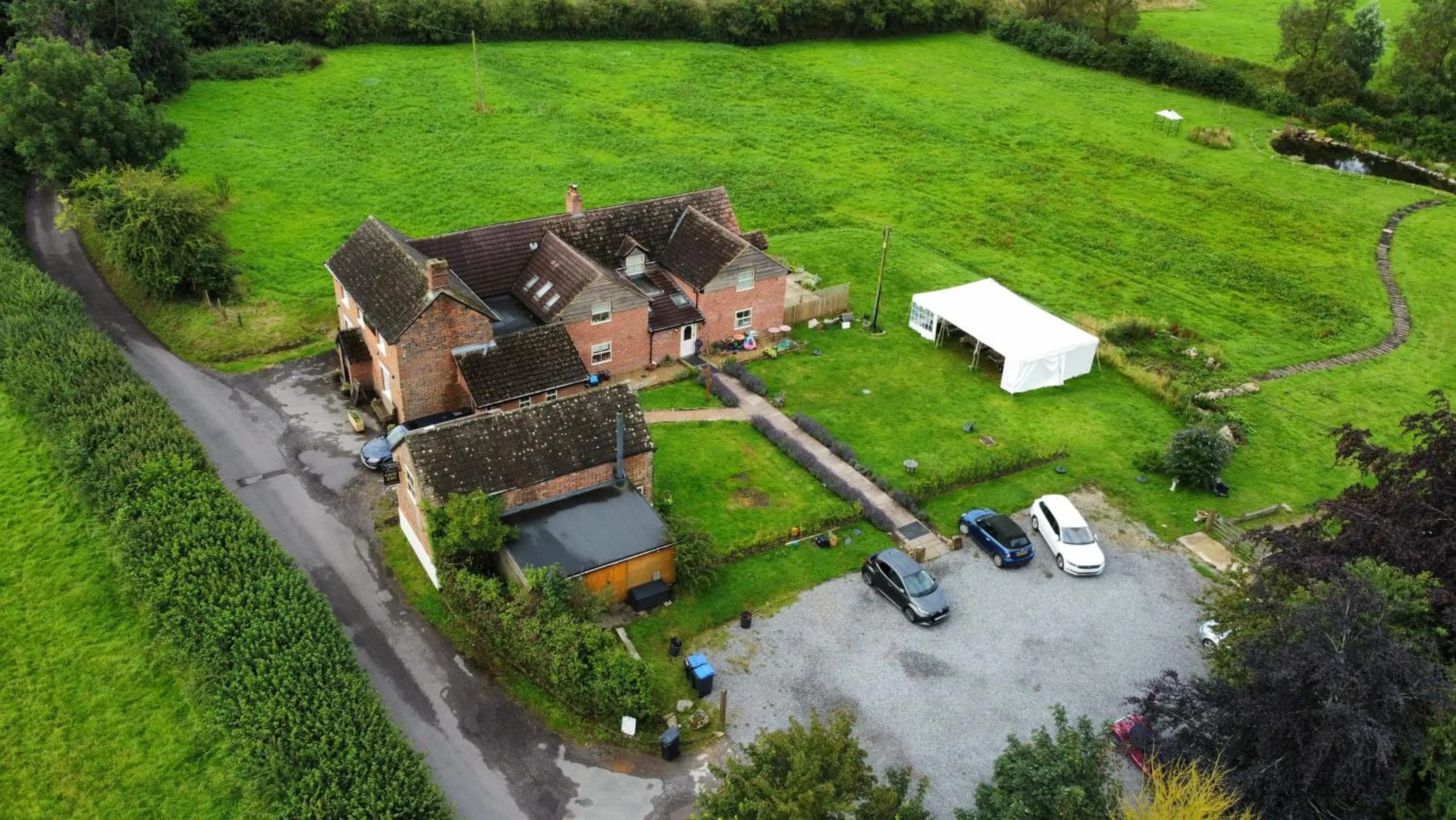 Bird's eye view in Elderbrook House