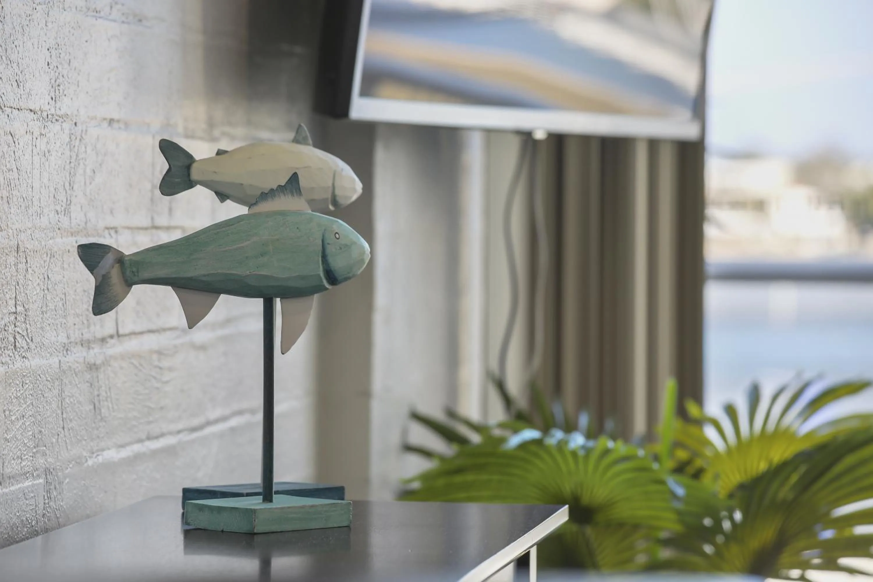 Living room in Crown Apartments