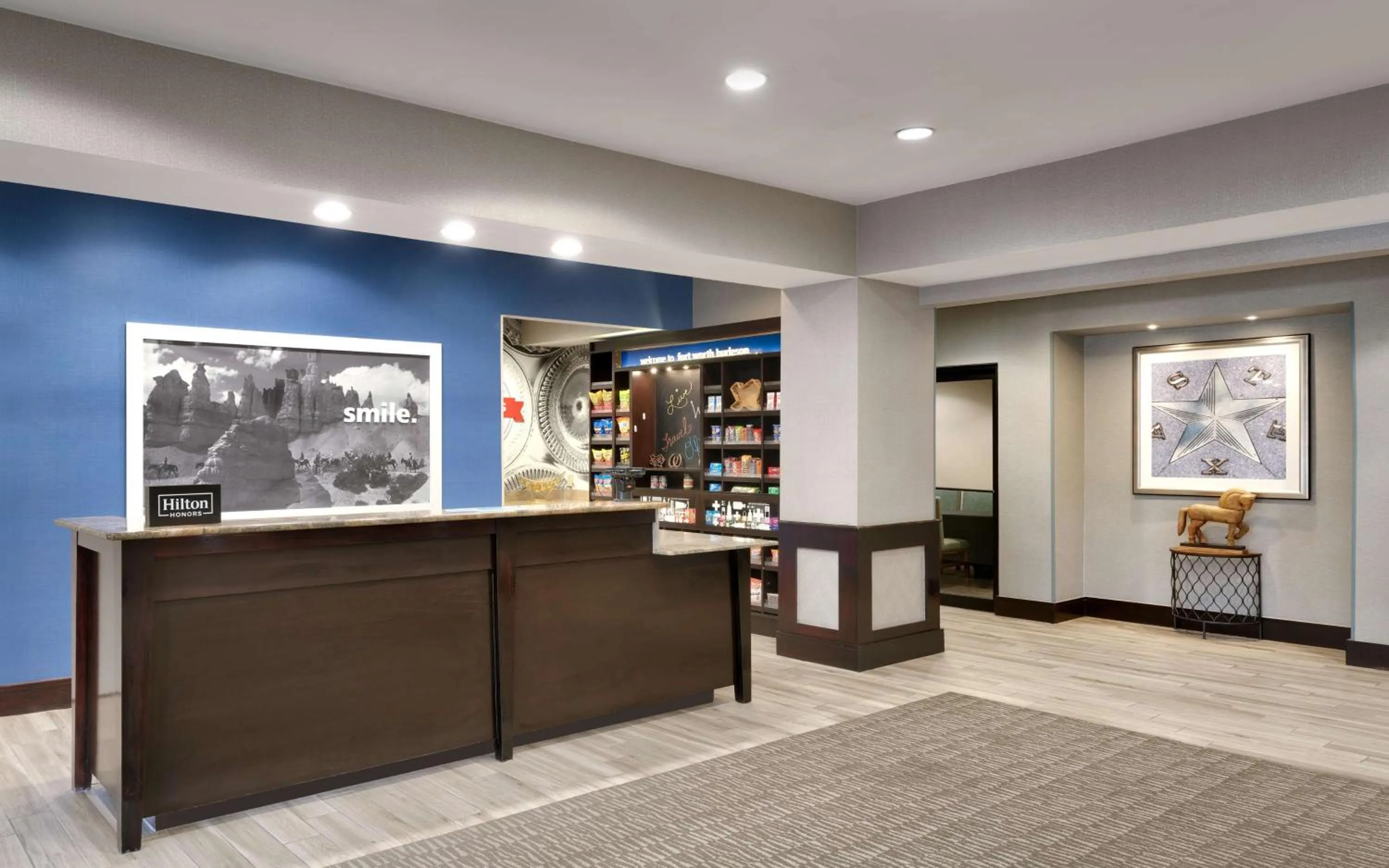 Lobby or reception in Hampton Inn & Suites Ft Worth-Burleson