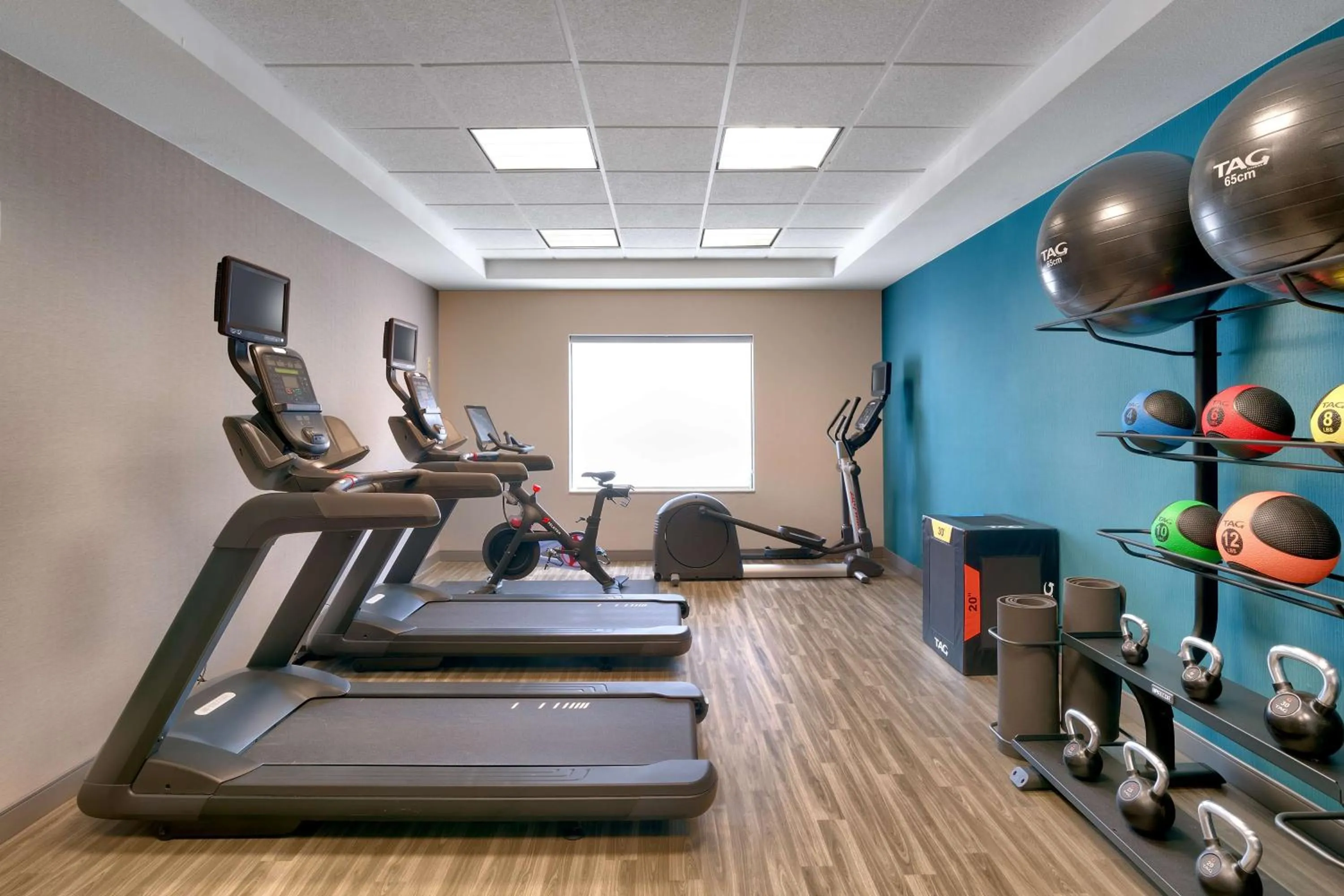 Fitness centre/facilities in Hampton Inn & Suites Ft Worth-Burleson