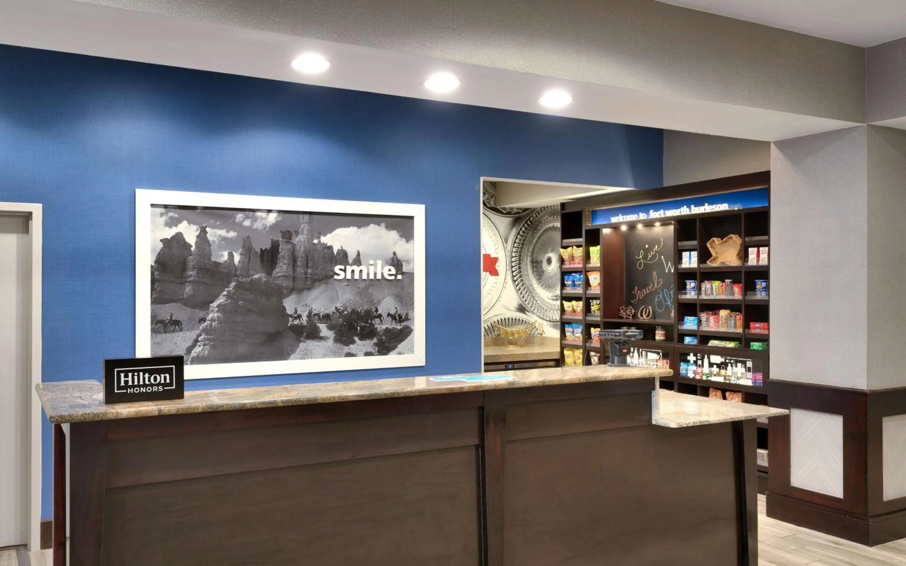 Lobby or reception in Hampton Inn & Suites Ft Worth-Burleson