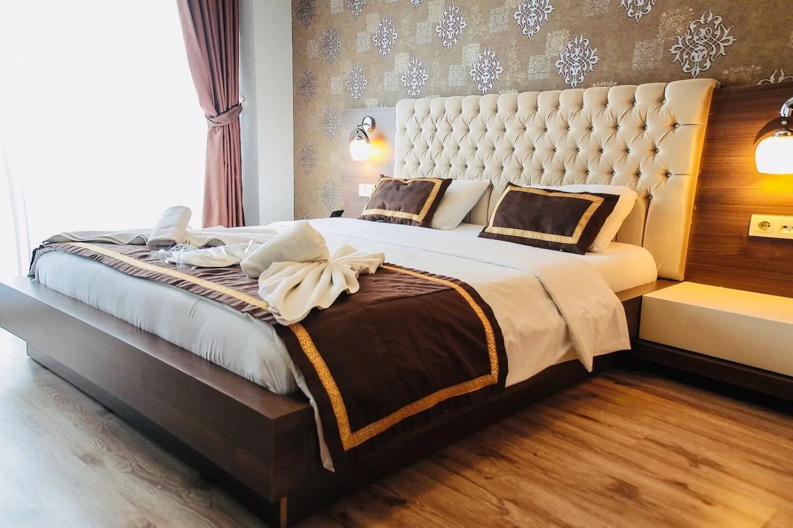 Bed in Golf Royal Residence