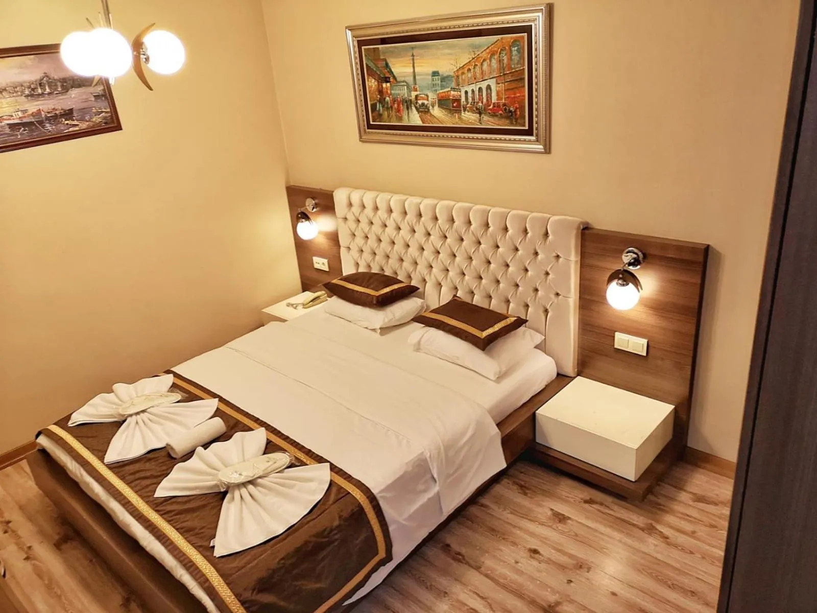 Bed in Golf Royal Residence