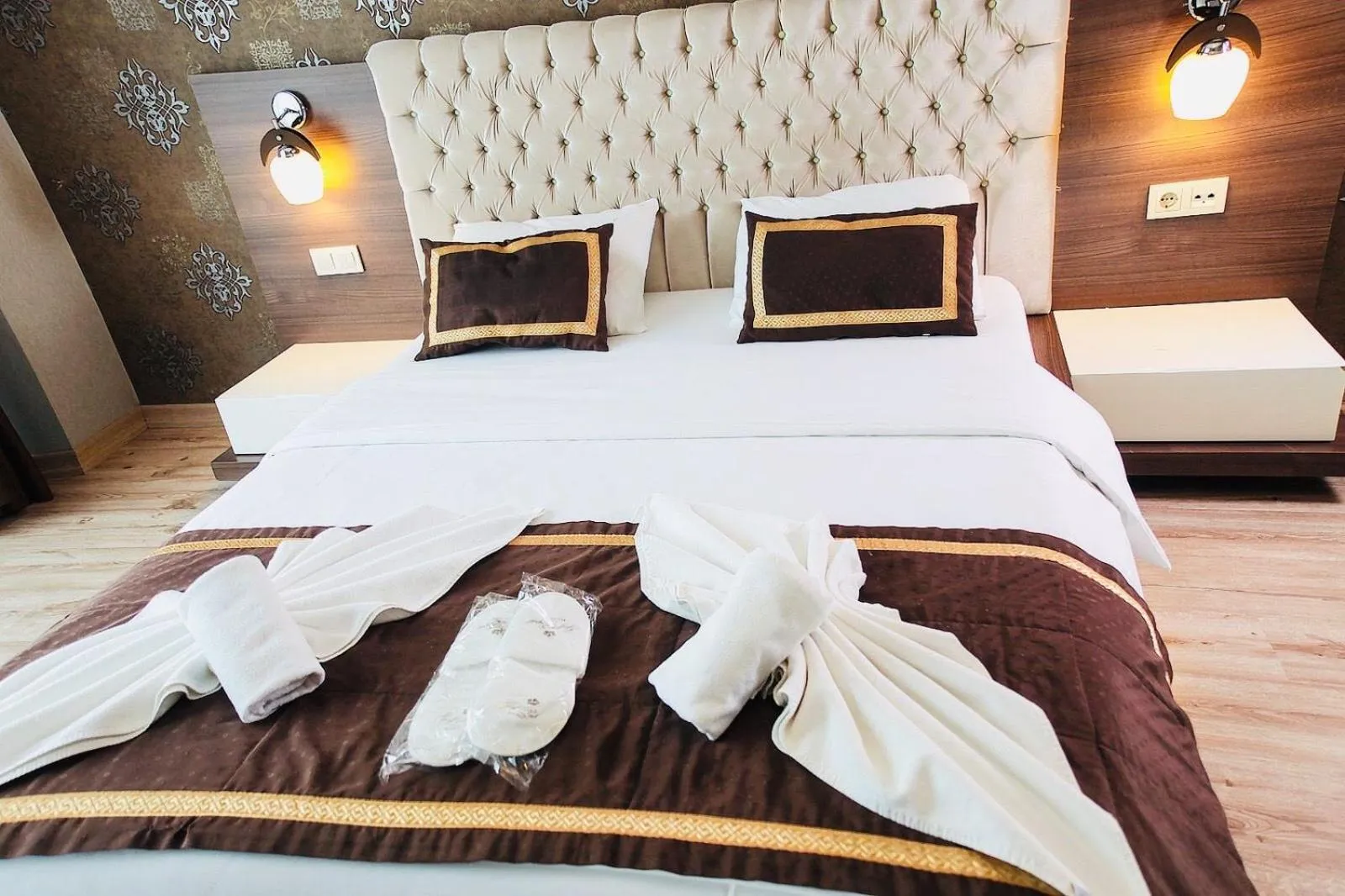 Bed in Golf Royal Residence