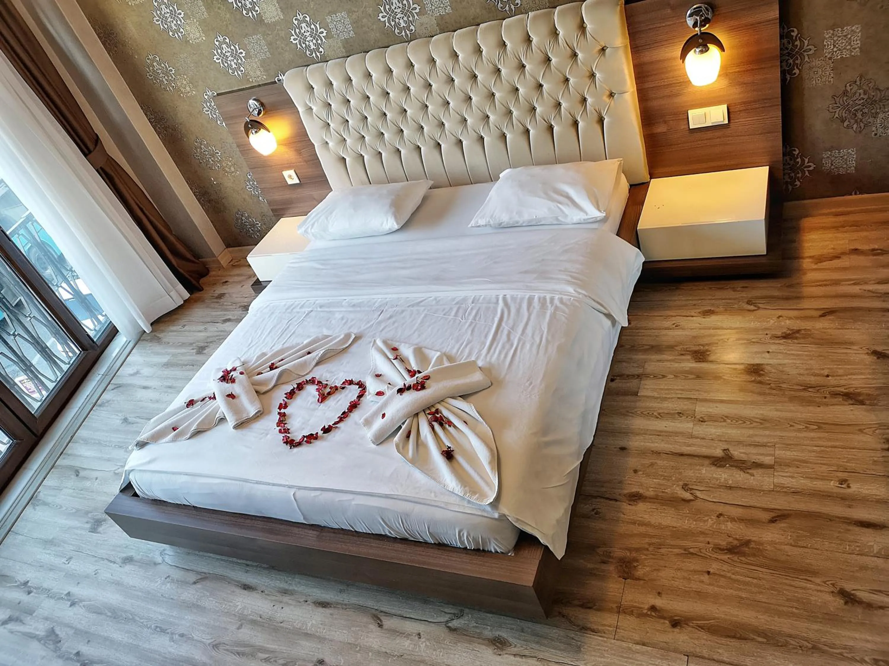 Bed in Golf Royal Residence